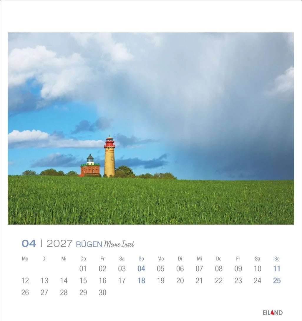 Rügen Postkartenkalender 2027 - Meine Insel – Ansicht