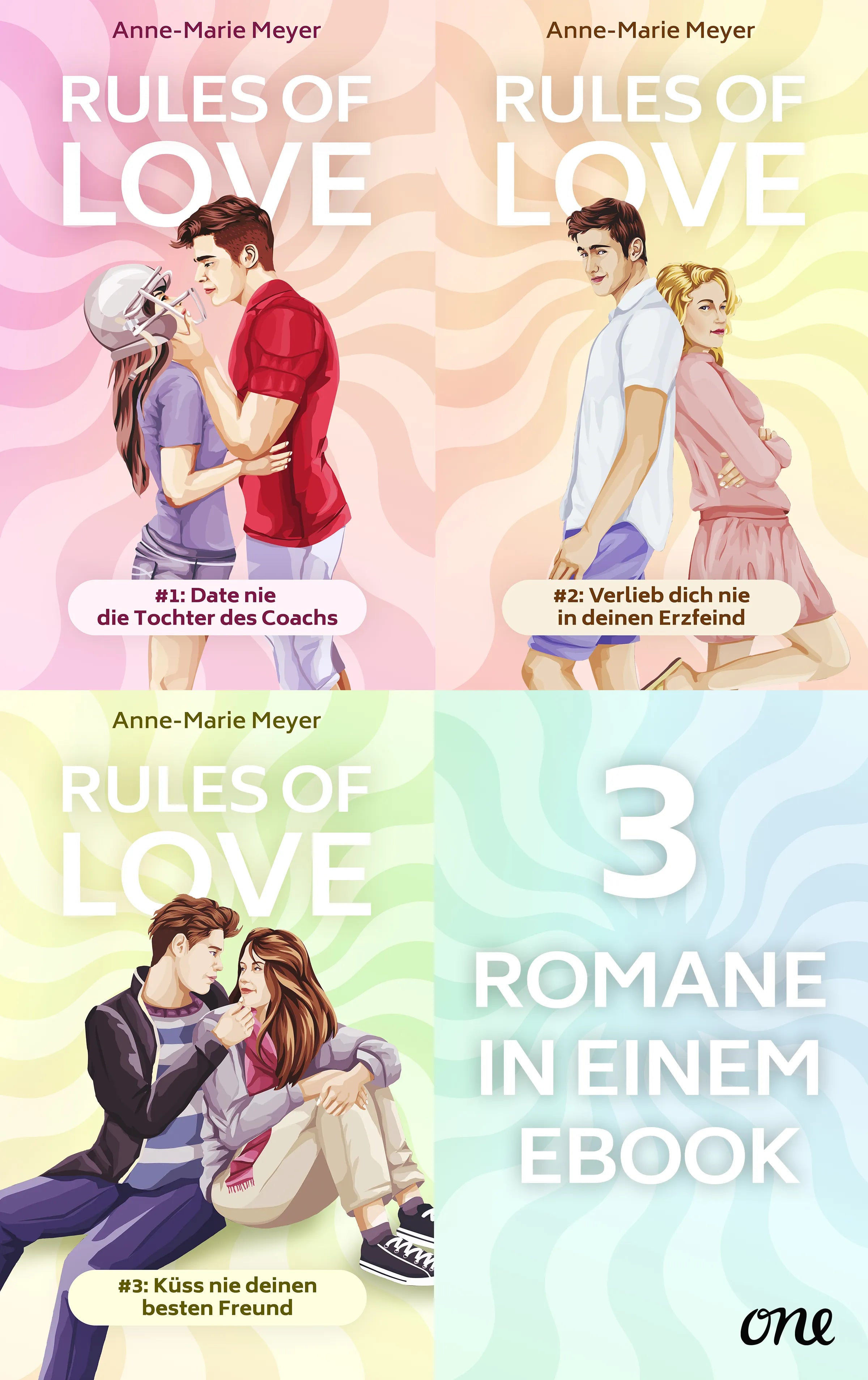 Cover: Rules of Love - 3in1 eBook (E-Book) von Anne-Marie Meyer