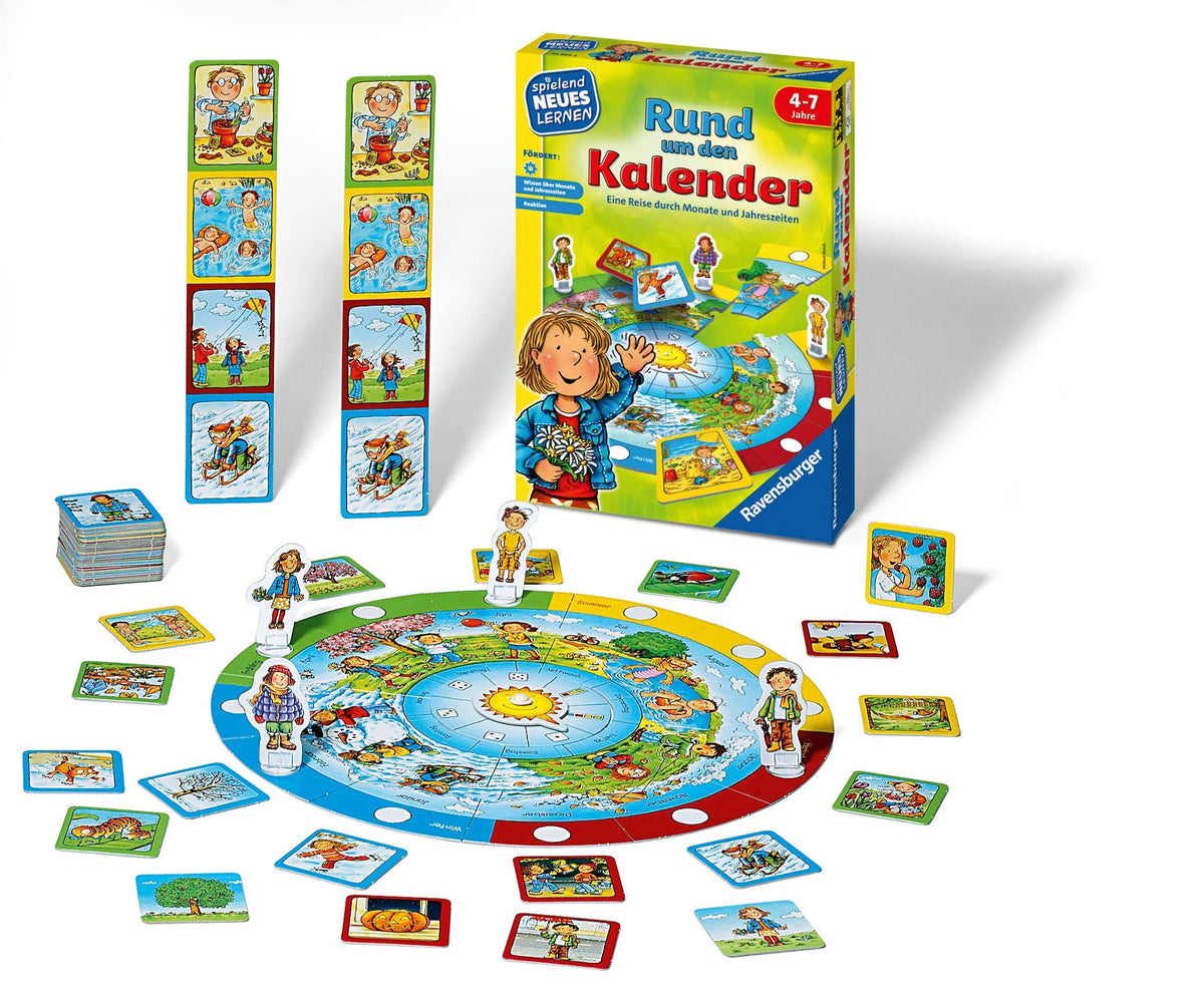 Rund um den Kalender - Kinderspiel ab 4 Jahre – Ansicht