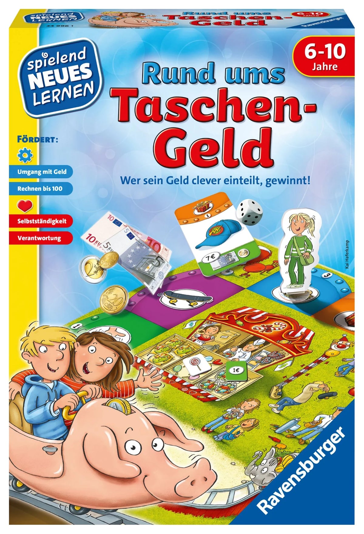 Kinderspiel: Rund ums Taschengeld - Kinderspiel ab 6 Jahre