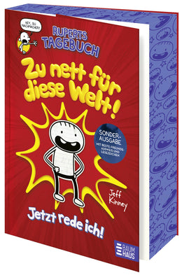 Buchcover von 'Ruperts Tagebuch - Zu nett für diese Welt! Jetzt rede ich!' - Paperback von Jeff Kinney