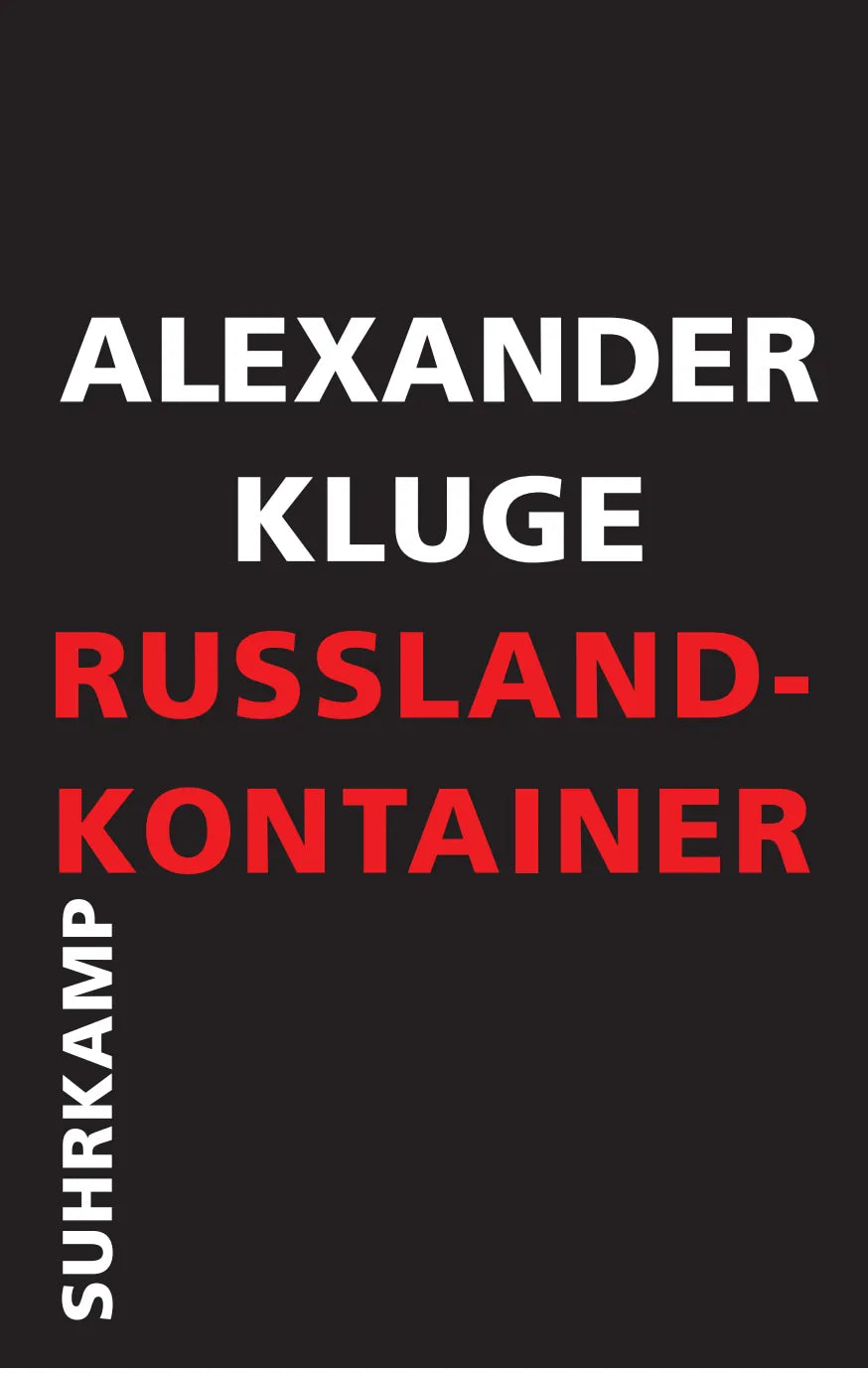 Buchcover von 'Russland-Kontainer' - Gebundene Ausgabe von Alexander Kluge