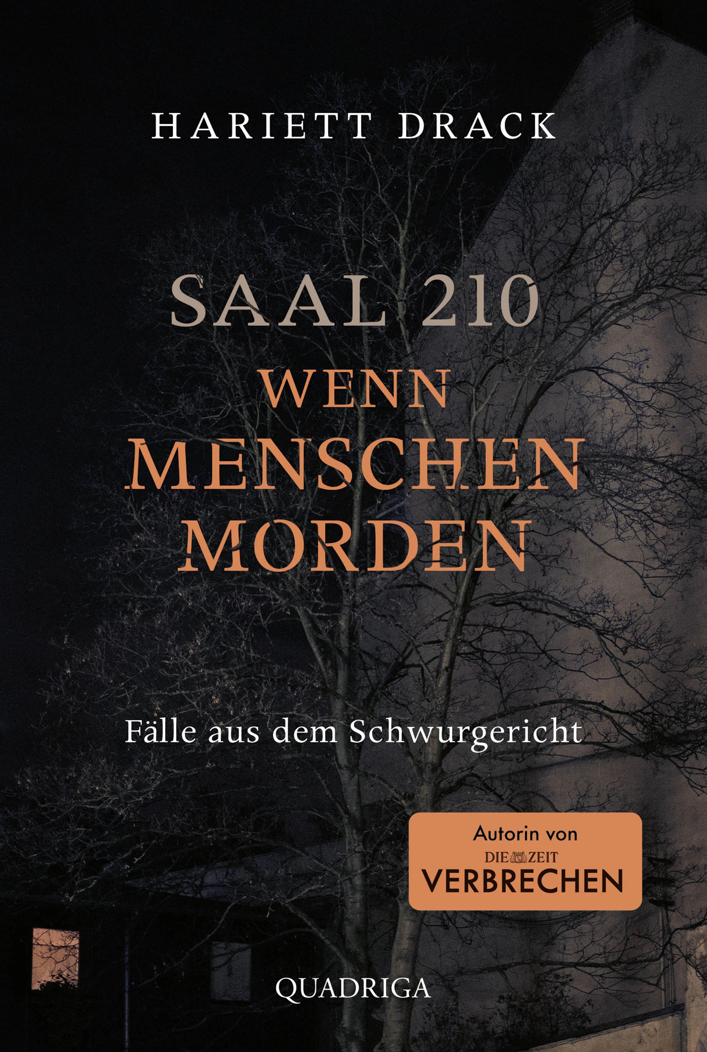 Buchcover von 'Saal 210 - Wenn Menschen morden' - Taschenbuch von Hariett Drack