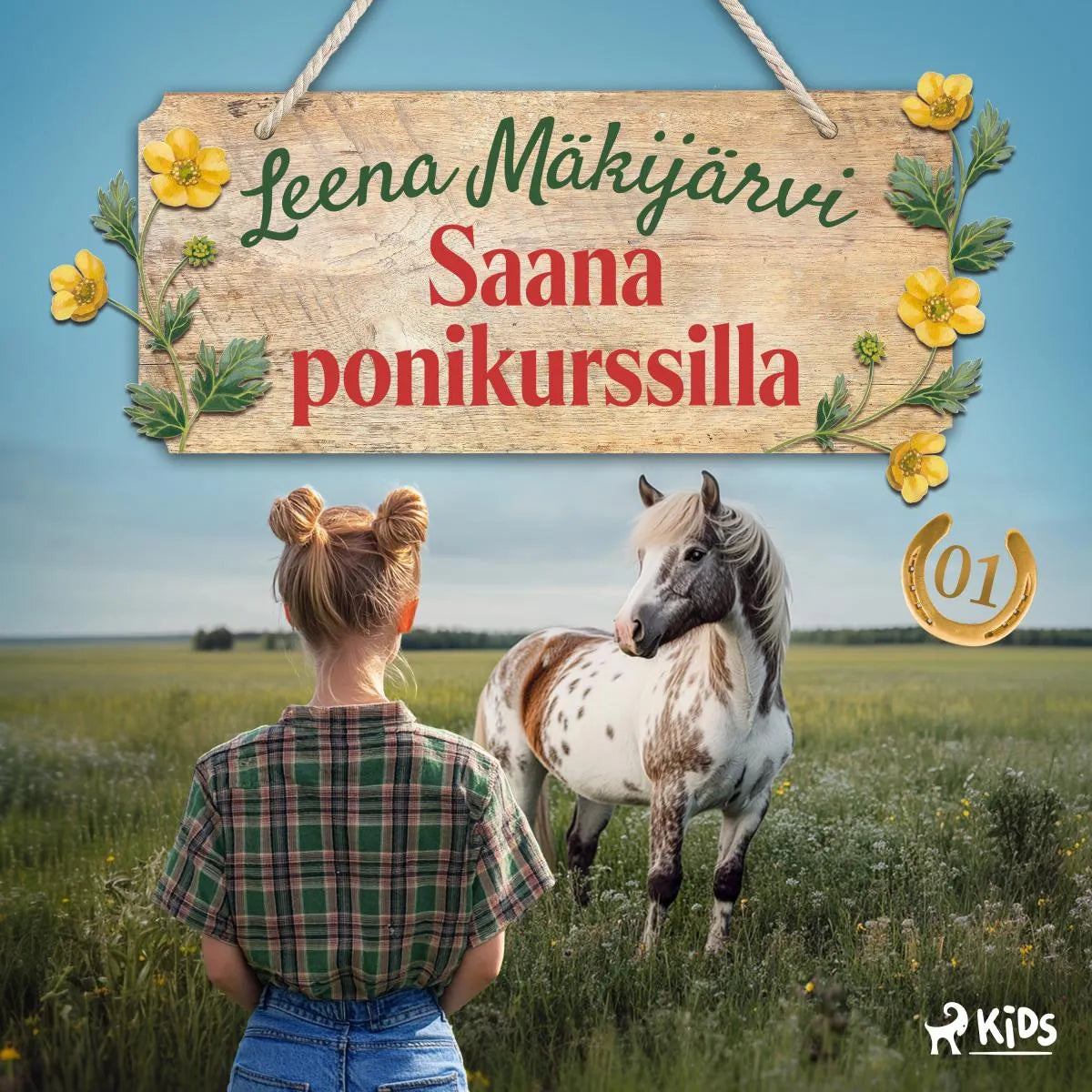 Cover: Saana ponikurssilla (Hörbuch Download) von Leena Mäkijärvi