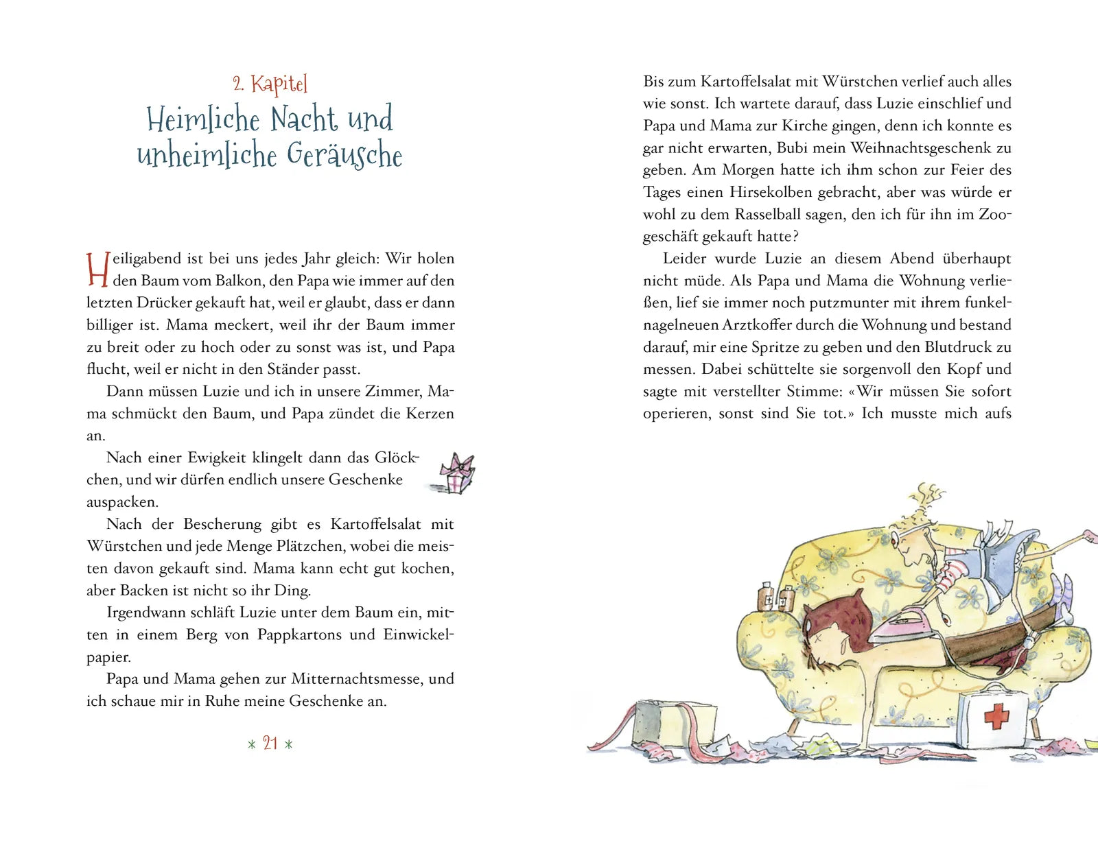 Produktansicht: Wer hustet da im Weihnachtsbaum? (Gebundene Ausgabe)