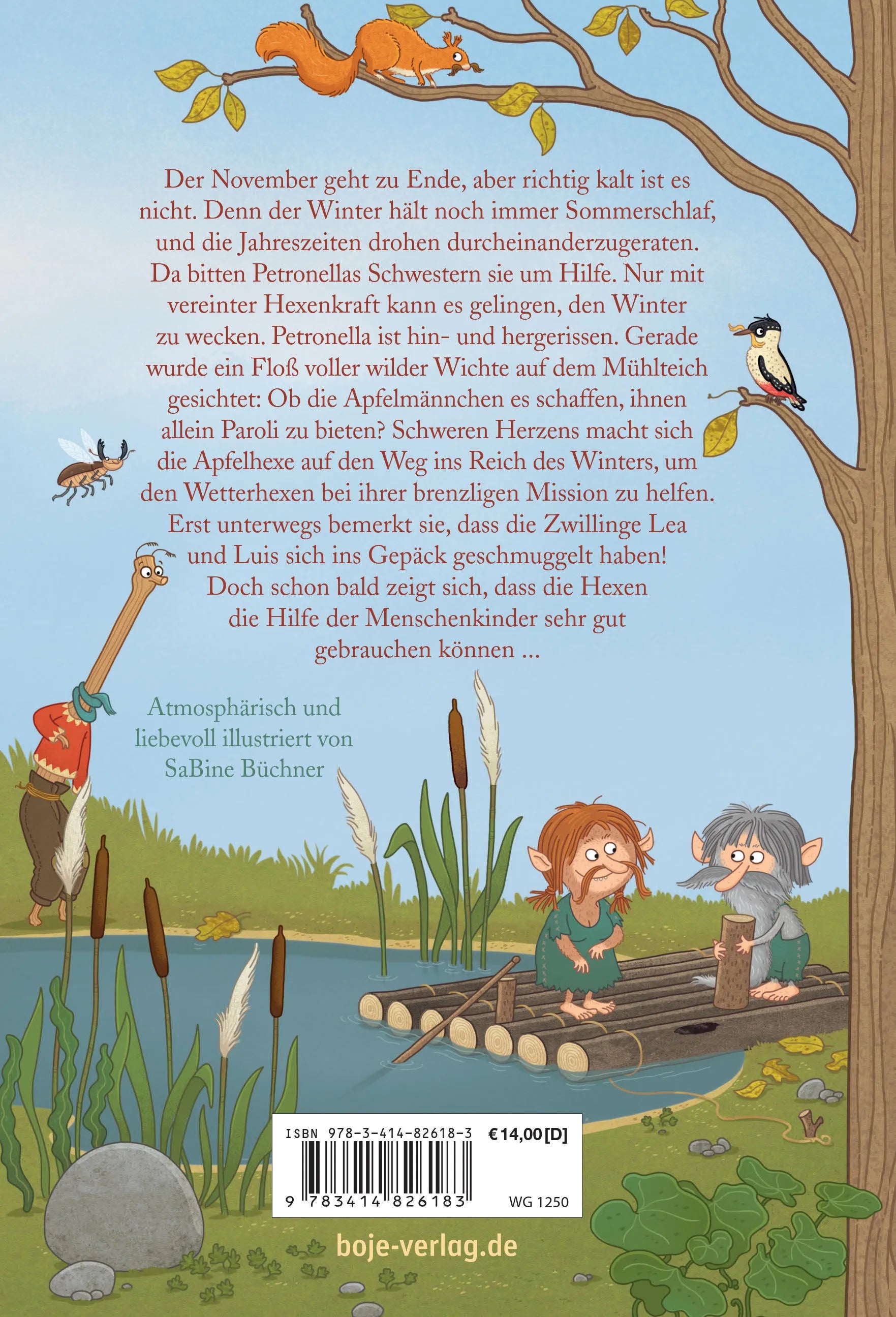 Produktansicht: Petronella Apfelmus - Eismagie und wilde Wichte (Gebundene Ausgabe)