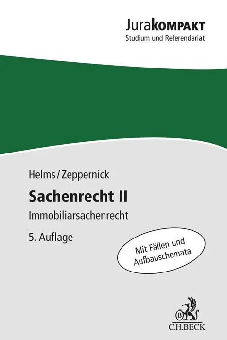 Cover: Sachenrecht II (Taschenbuch) von Tobias Helms