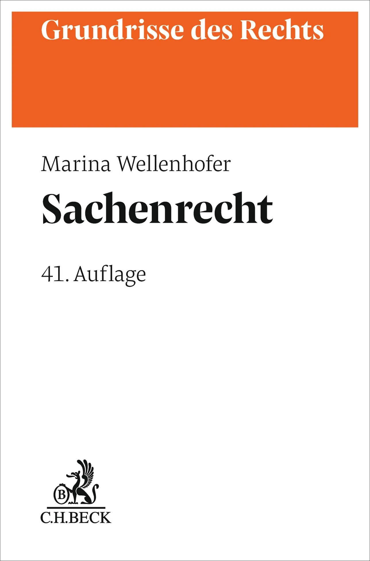 Cover: Sachenrecht (Taschenbuch) von Manfred Wolf