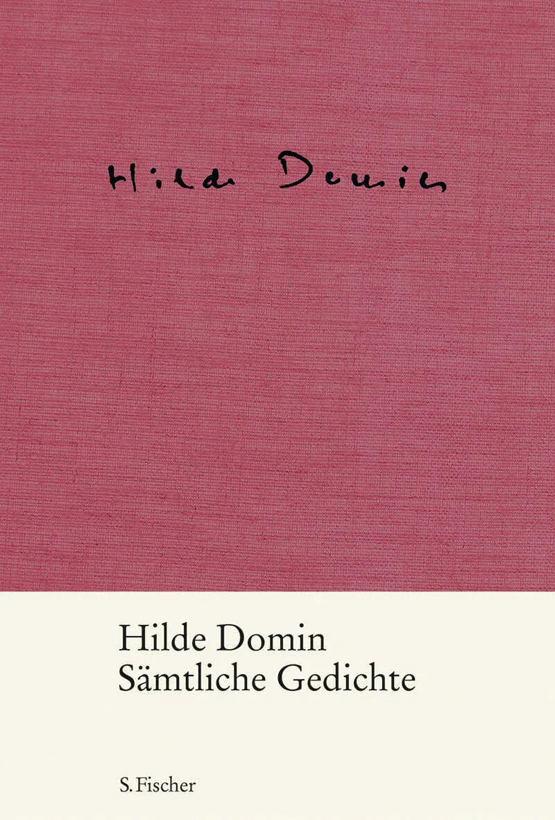 Buchcover von 'Sämtliche Gedichte' - Gebundene Ausgabe von Hilde Domin