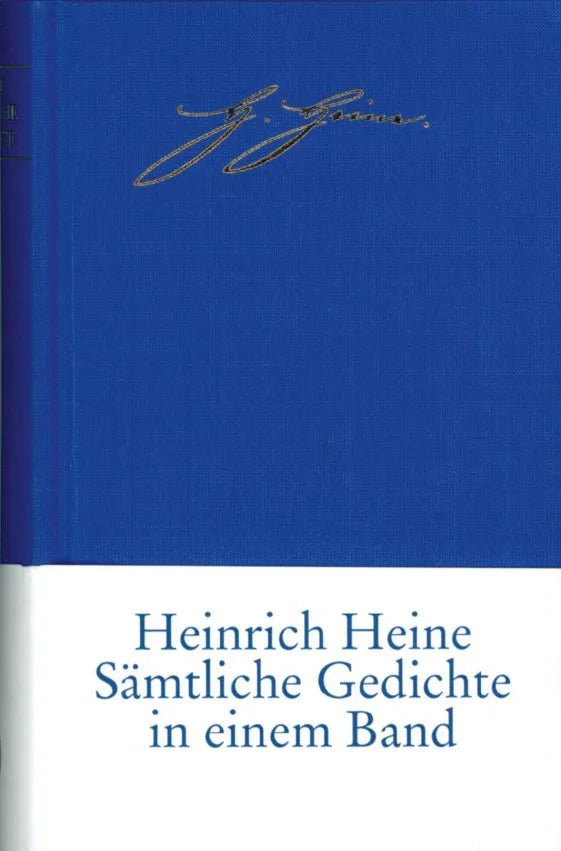 Buchcover von 'Sämtliche Gedichte in zeitlicher Folge' - Gebundene Ausgabe von Heinrich Heine