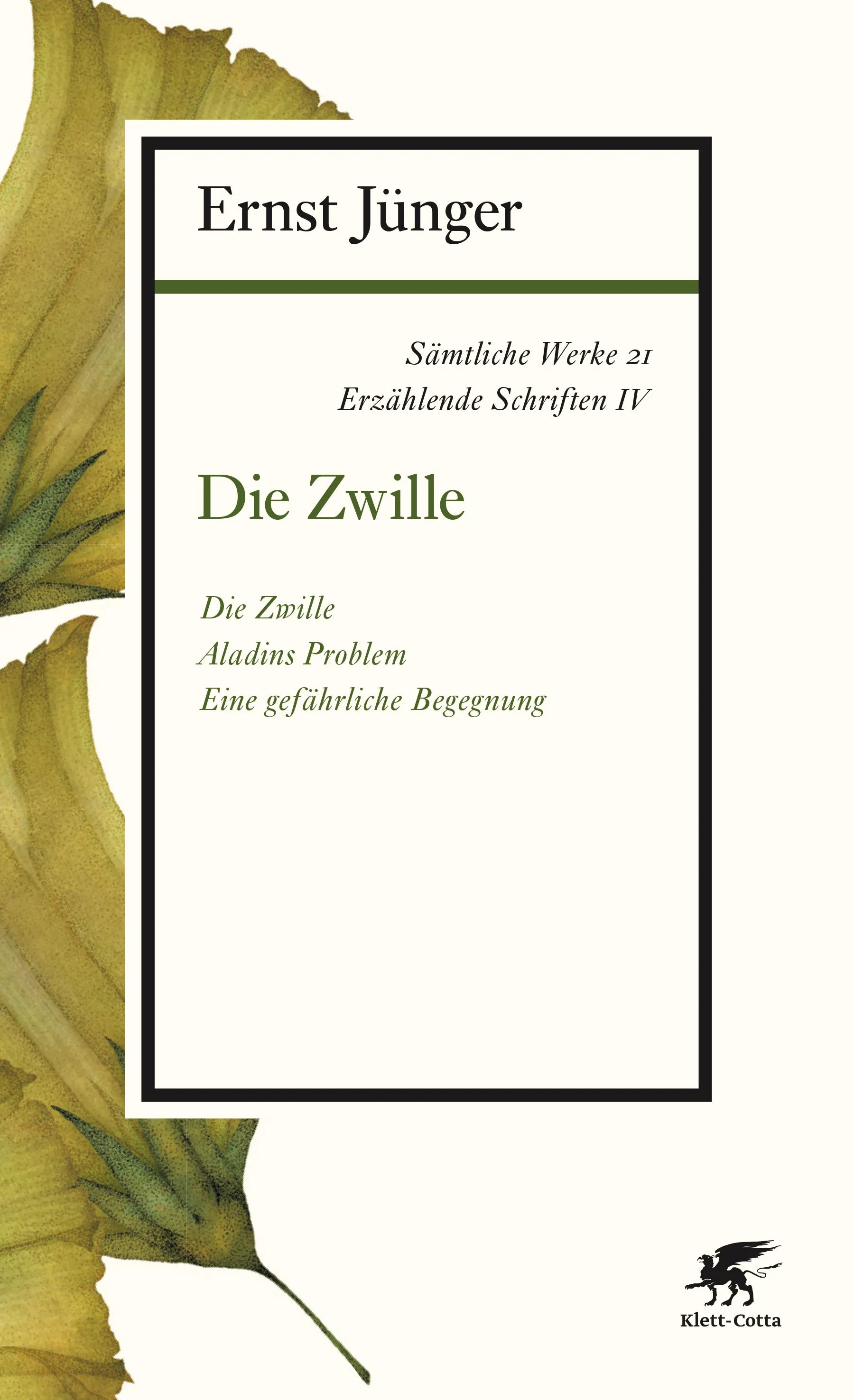 Buchcover von 'Sämtliche Werke - Band 21' - Paperback von Ernst Jünger