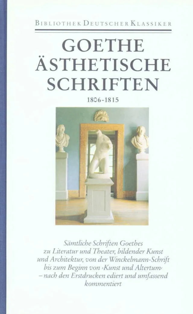 Buchcover von 'Sämtliche Werke. Briefe, Tagebücher und Gespräche. 40 in 45 Bänden in 2 Abteilungen' - Gebundene Ausgabe von Johann Wolfgang Goethe