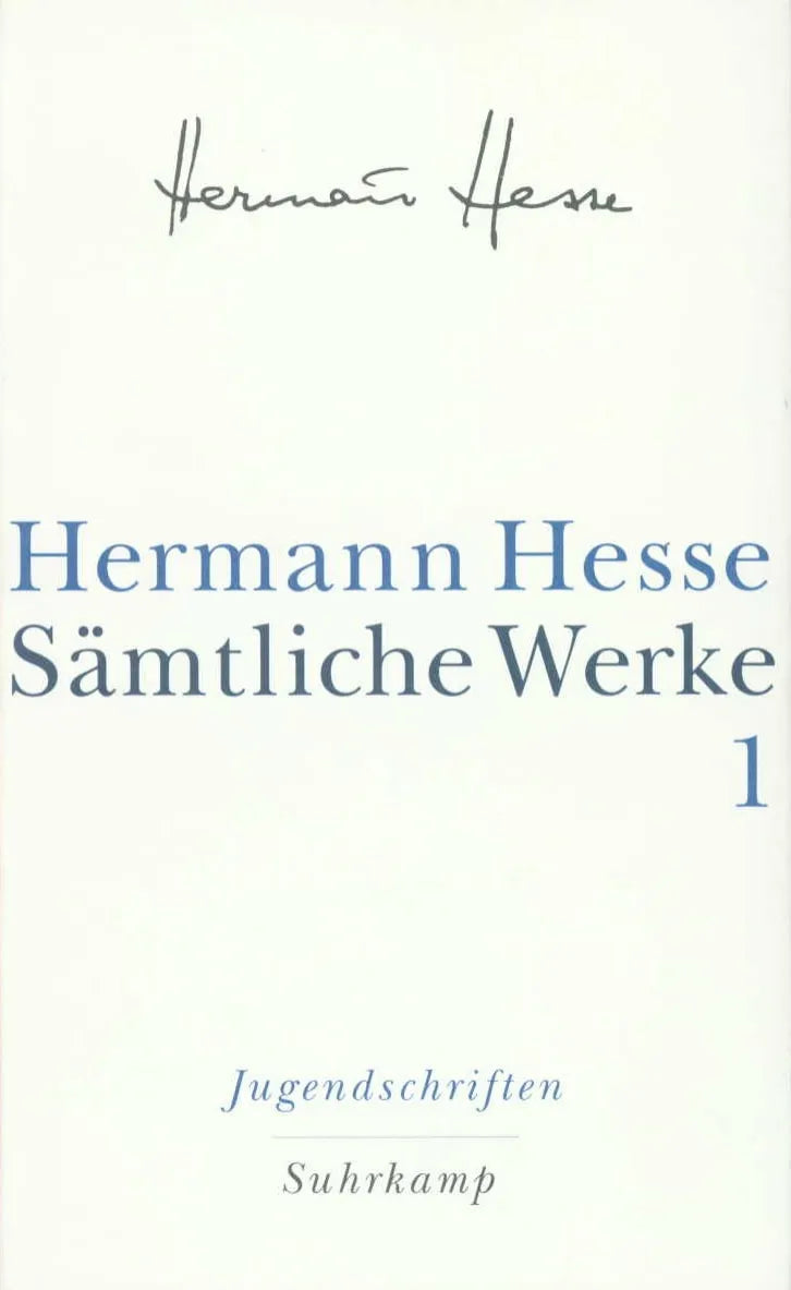 Buchcover von 'Sämtliche Werke in 20 Bänden und einem Registerband' - Gebundene Ausgabe von Hermann Hesse