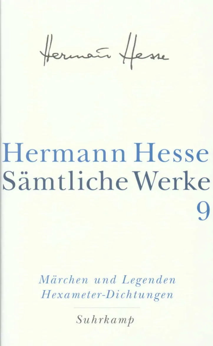 Buchcover von 'Sämtliche Werke in 20 Bänden und einem Registerband' - Gebundene Ausgabe von Hermann Hesse