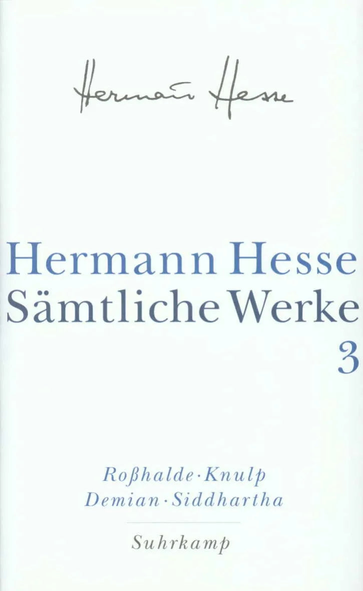 Buchcover von 'Sämtliche Werke in 20 Bänden und einem Registerband' - Gebundene Ausgabe von Hermann Hesse