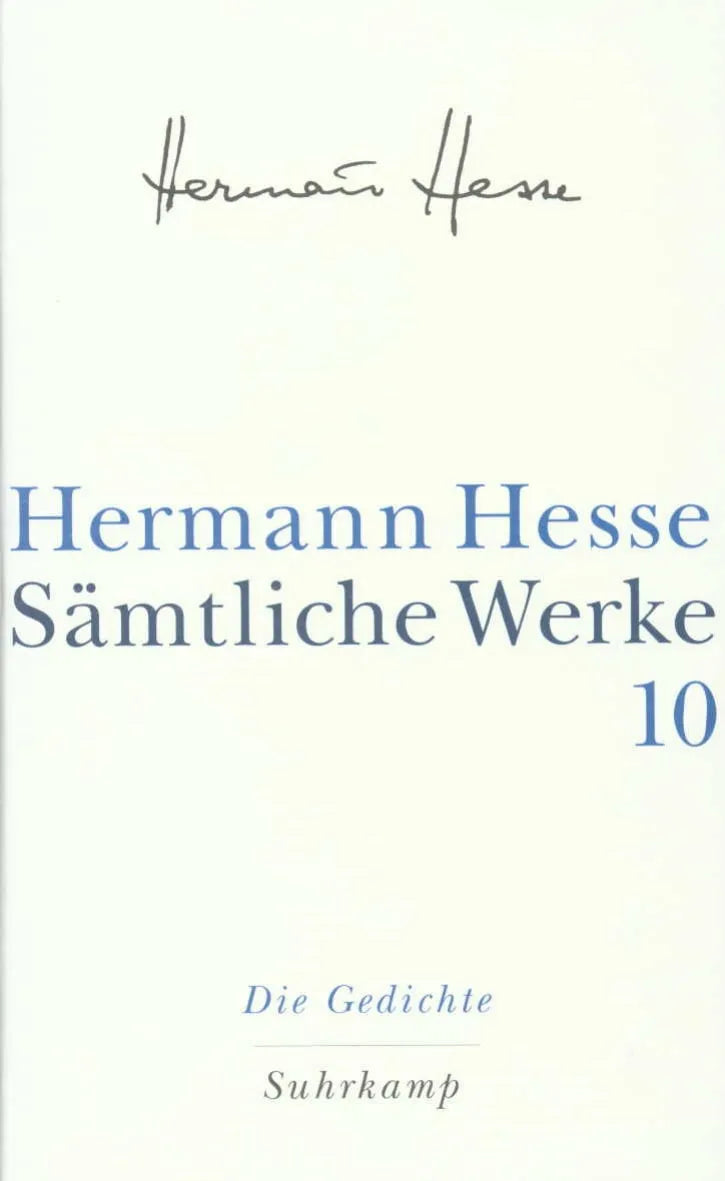Buchcover von 'Sämtliche Werke in 20 Bänden und einem Registerband' - Gebundene Ausgabe von Hermann Hesse