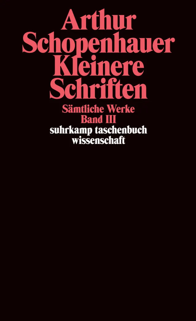 Buchcover von 'Sämtliche Werke in fünf Bänden' - Taschenbuch von Arthur Schopenhauer