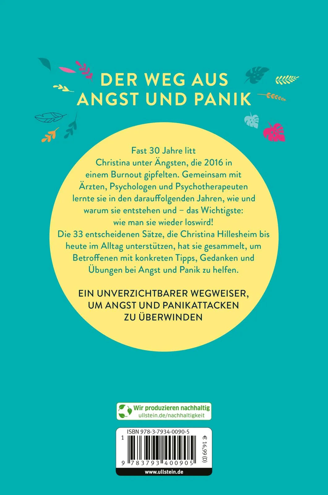 Rückseite: Sag deiner Angst, sie kann gehen! (Paperback)