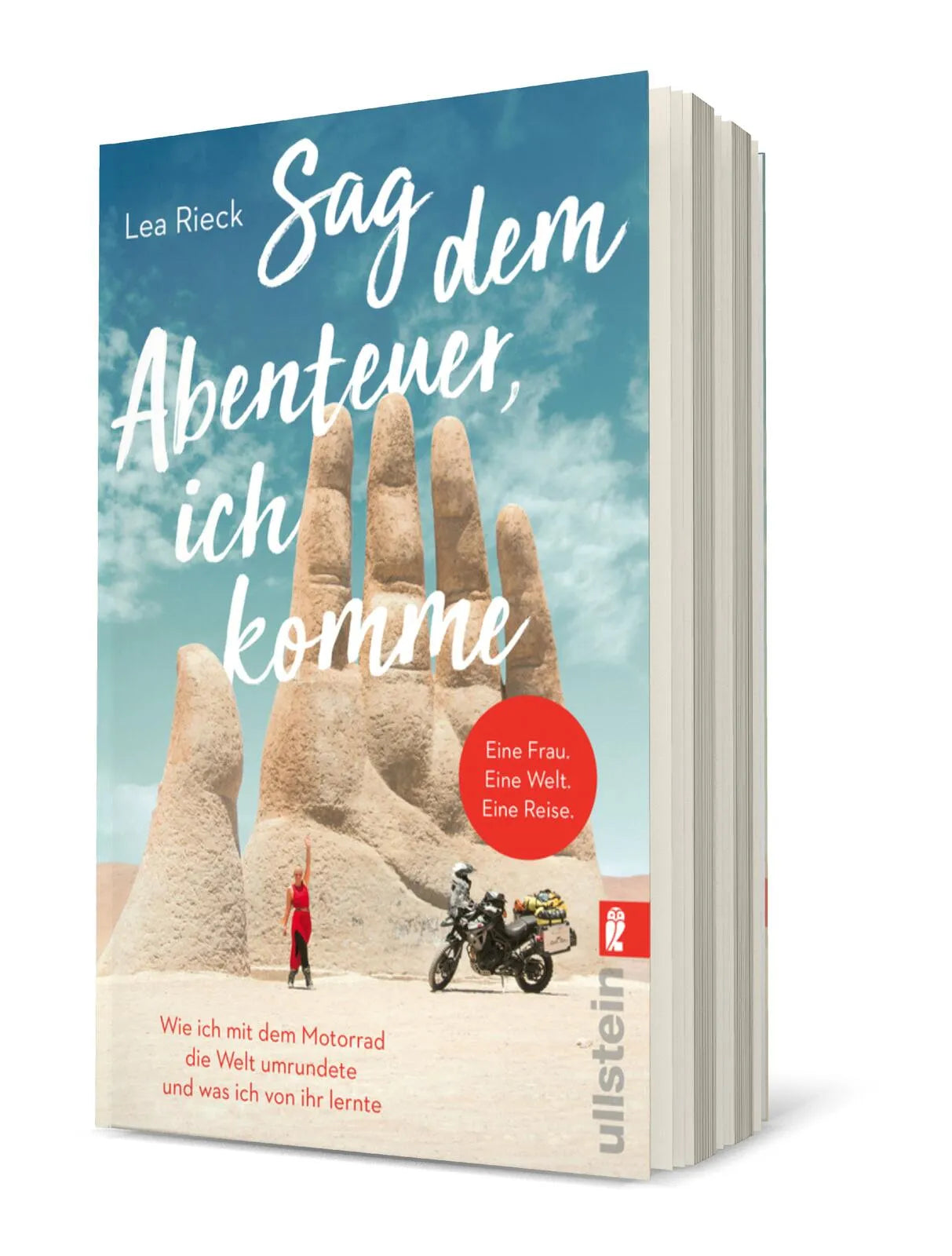 Buchcover von 'Sag dem Abenteuer, ich komme' - Taschenbuch von Lea Rieck