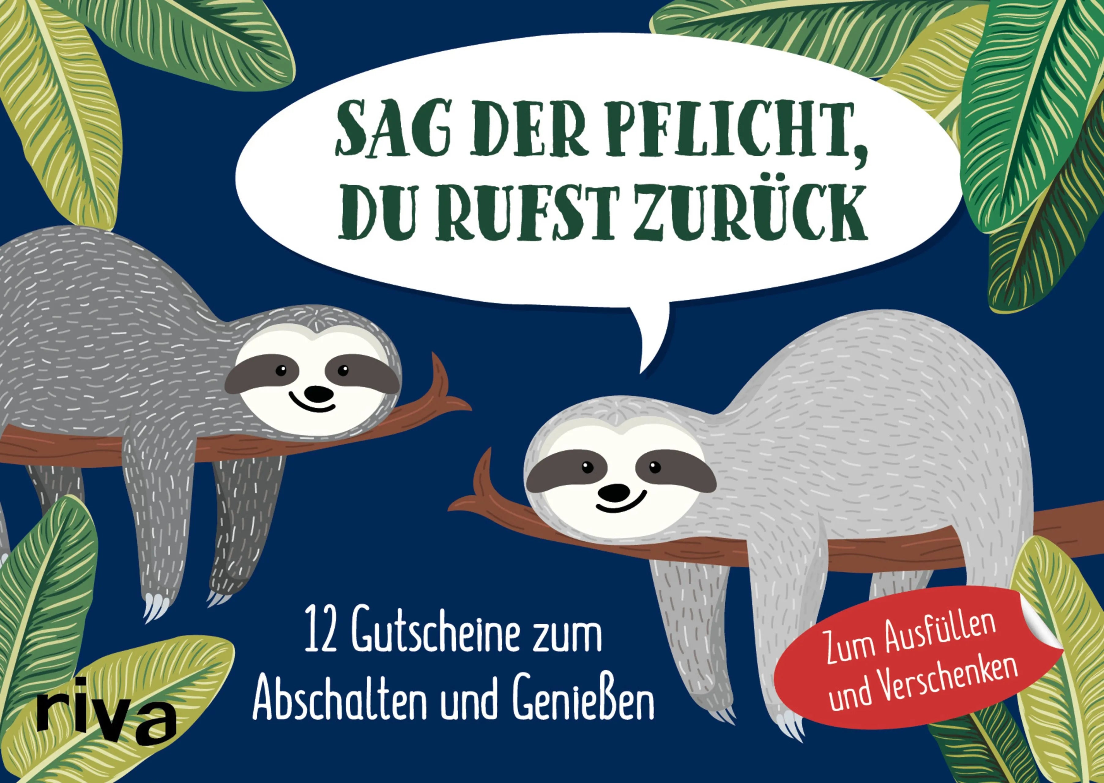 Buchcover von 'Sag der Pflicht, du rufst zurück' - Taschenbuch von riva Verlag
