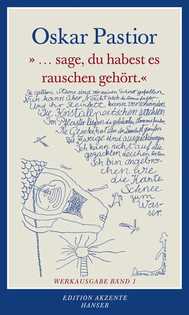 Buchcover von '"...sage, du habest es rauschen gehört"' - Taschenbuch von Oskar Pastior