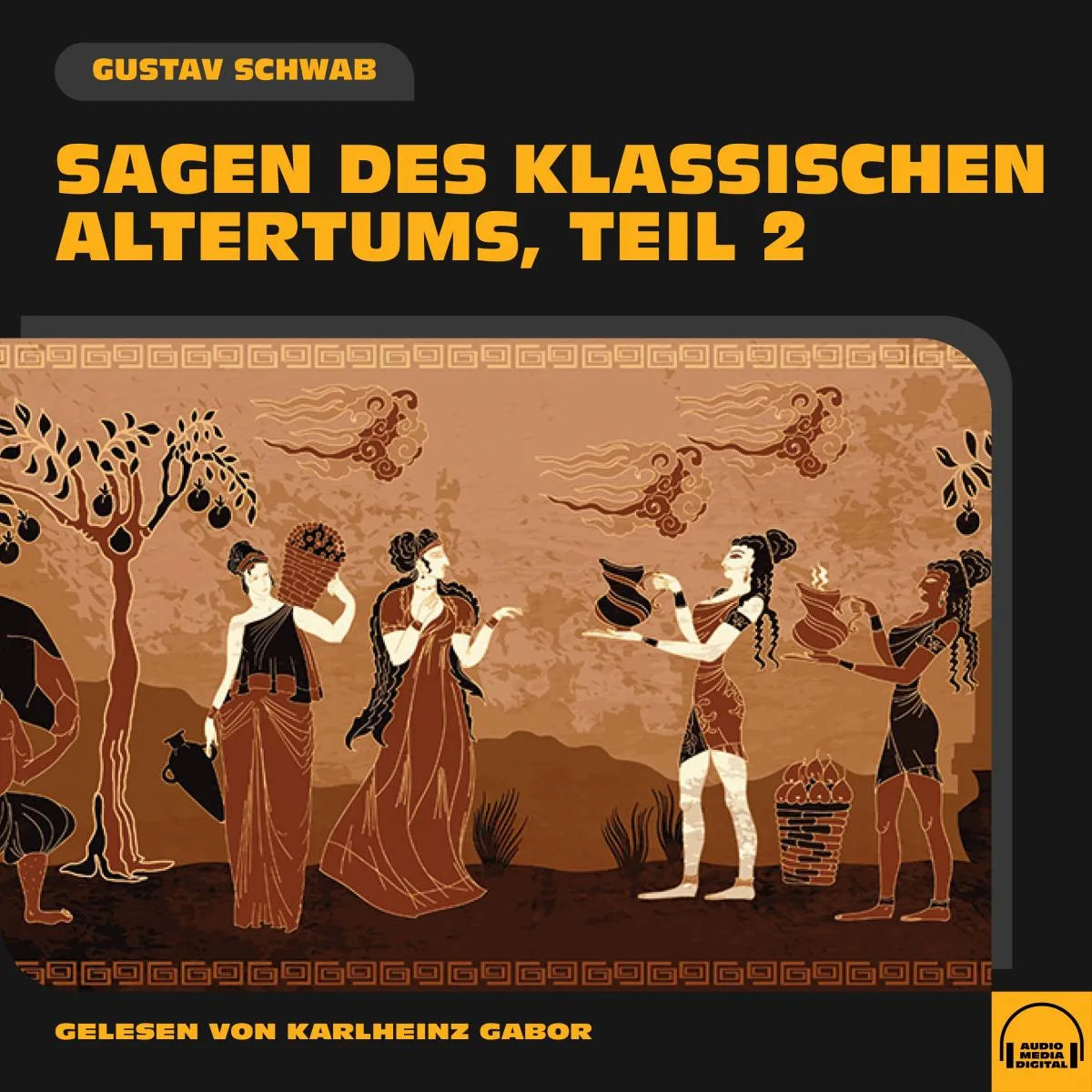 Cover: Sagen des klassischen Altertums (Hörbuch Download) von Gustav Schwab