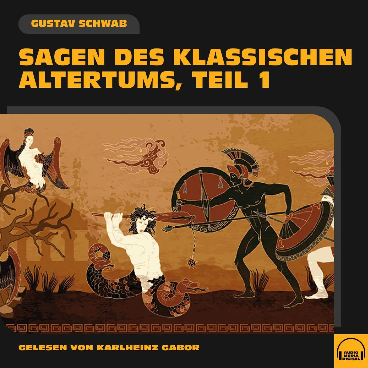 Cover: Sagen des klassischen Altertums (Hörbuch Download) von Gustav Schwab