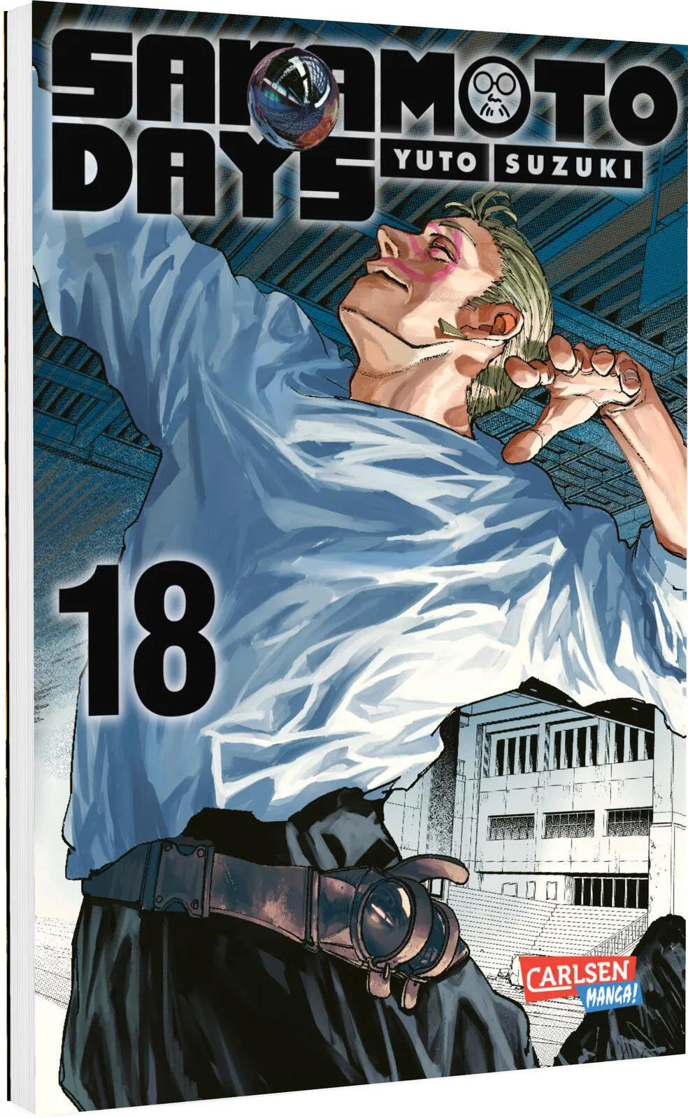 Buchcover von 'Sakamoto Days 18' - Taschenbuch von Yuto Suzuki
