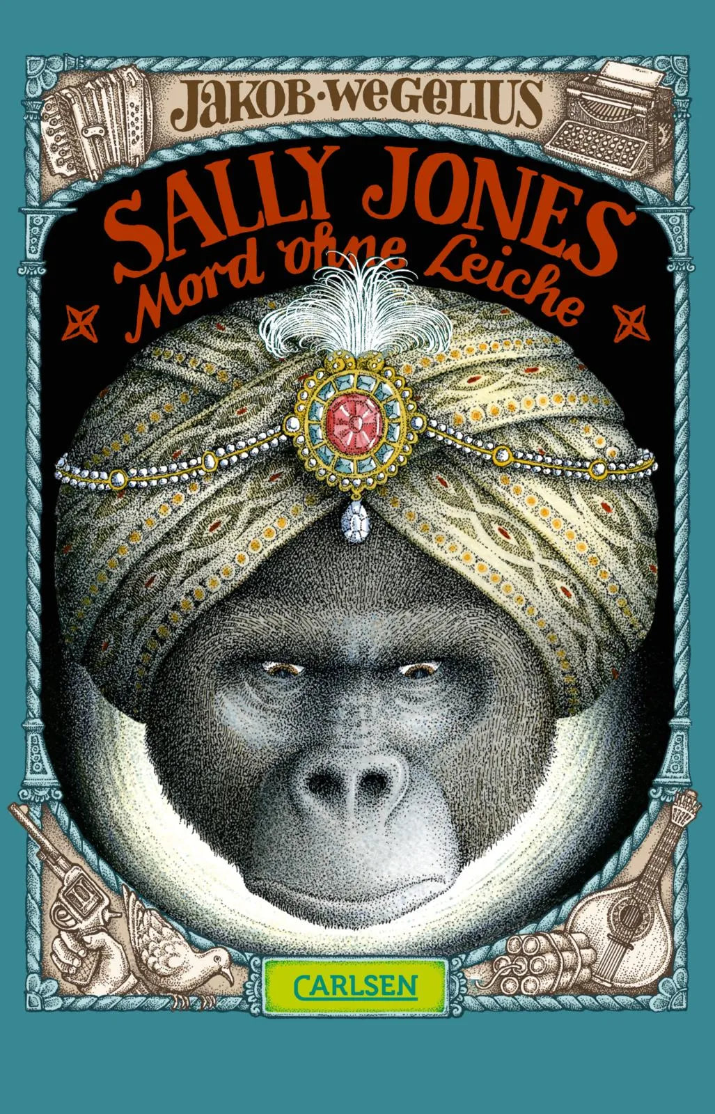 Buchcover von 'Sally Jones - Mord ohne Leiche' - Taschenbuch von Jakob Wegelius