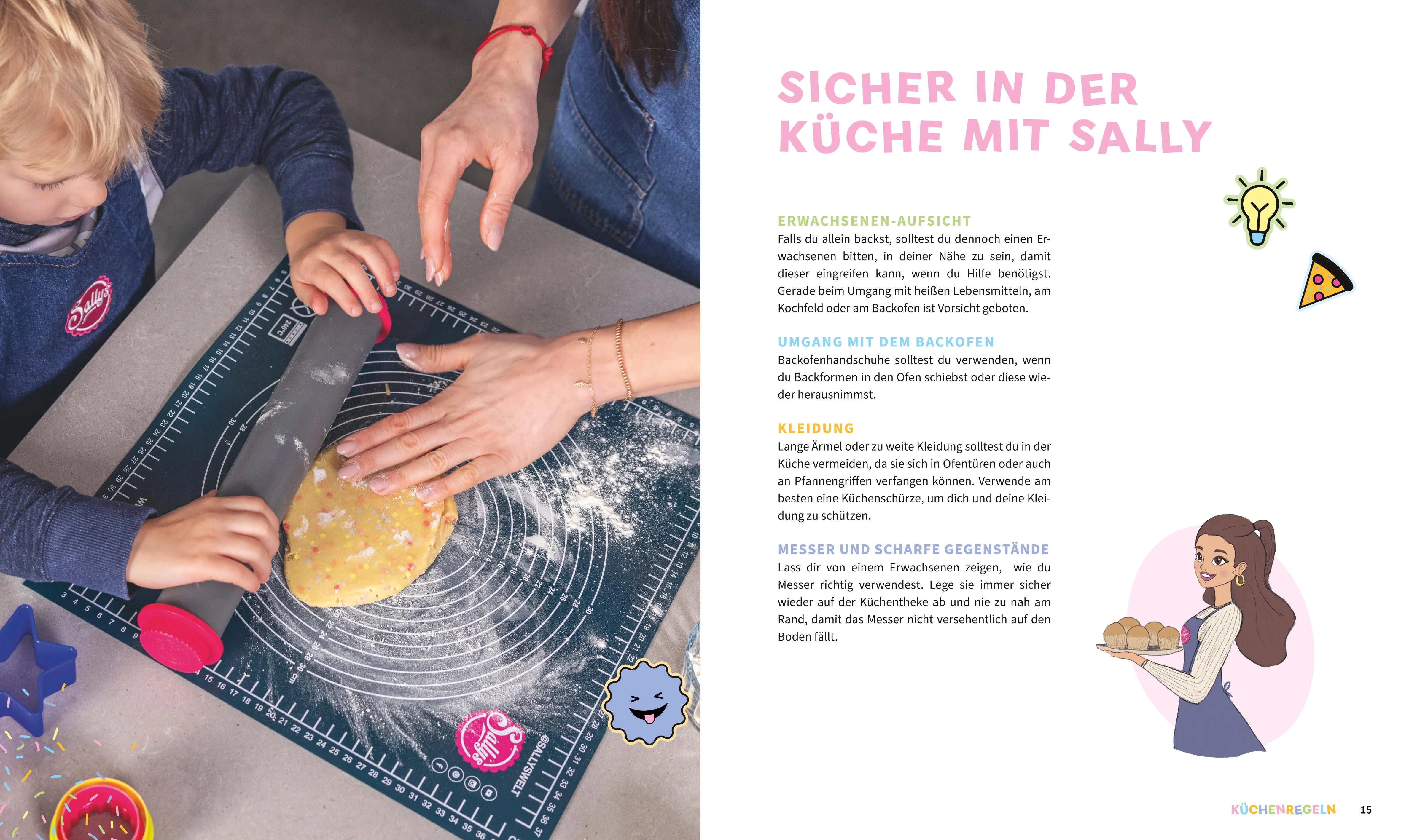Saliha Özcan - Sallys Backen mit Kindern