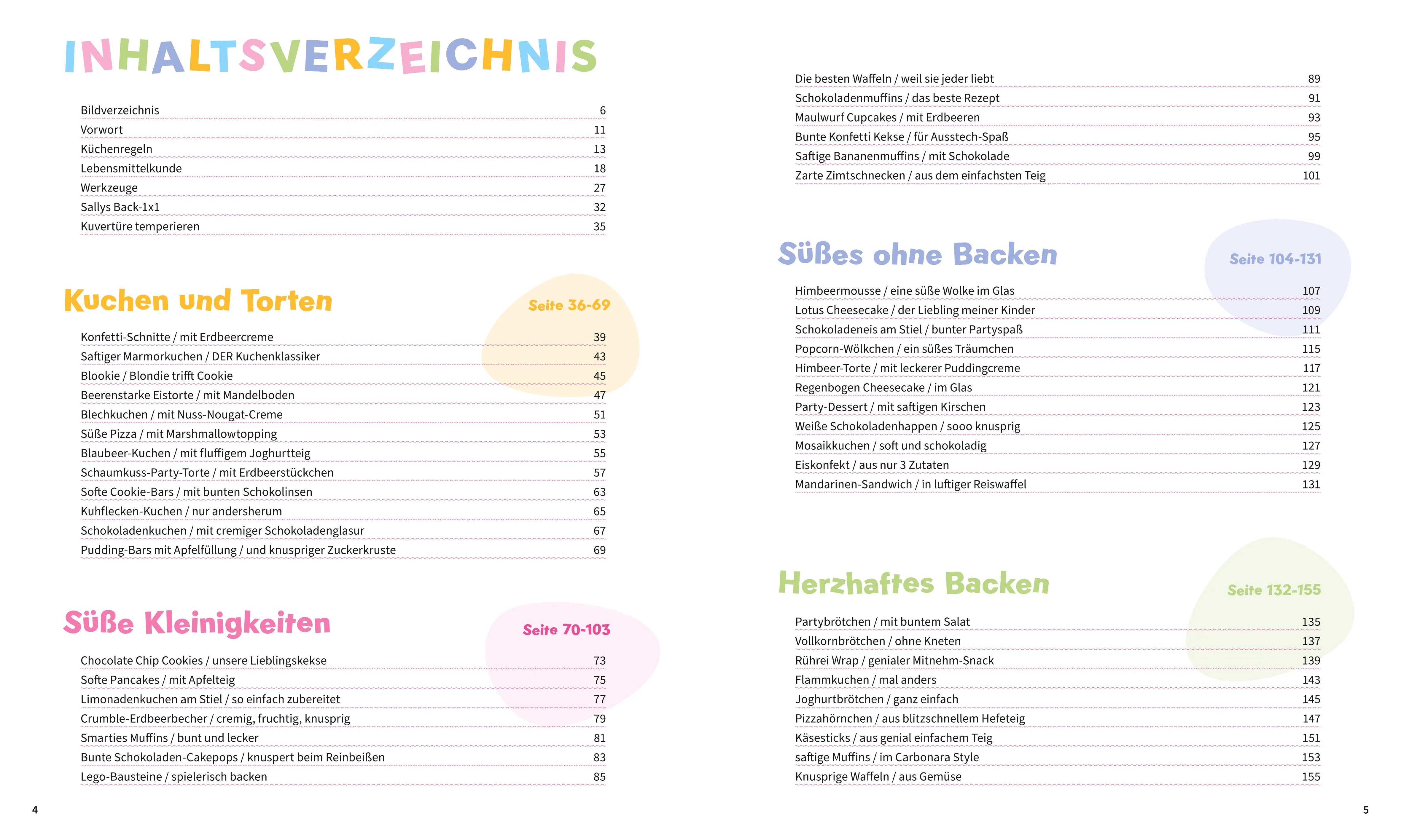 Abbildung von 'Sallys Backen mit Kindern'