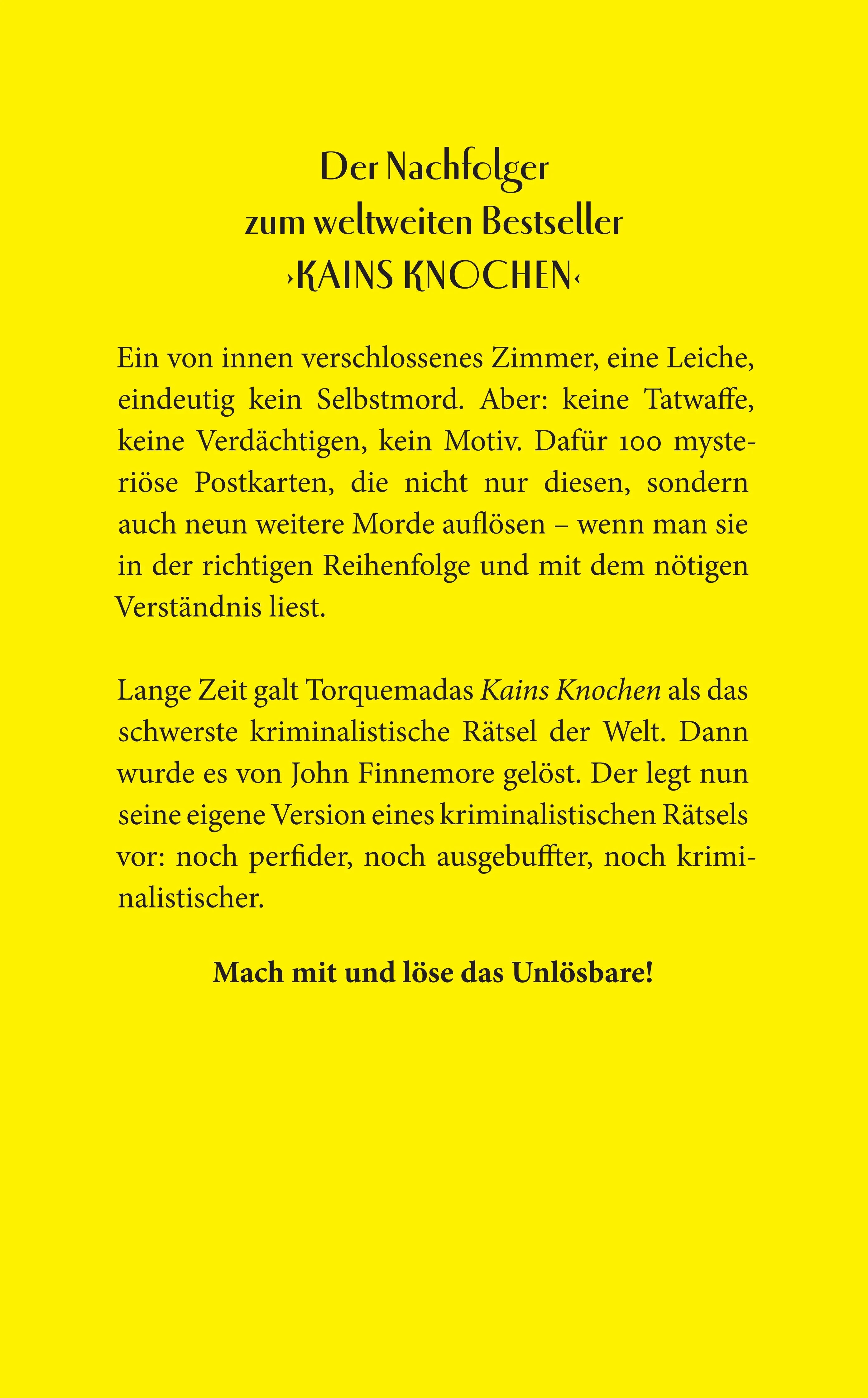 Buchrückseite von 'Salomons Urteil' mit Klappentext - Taschenbuch
