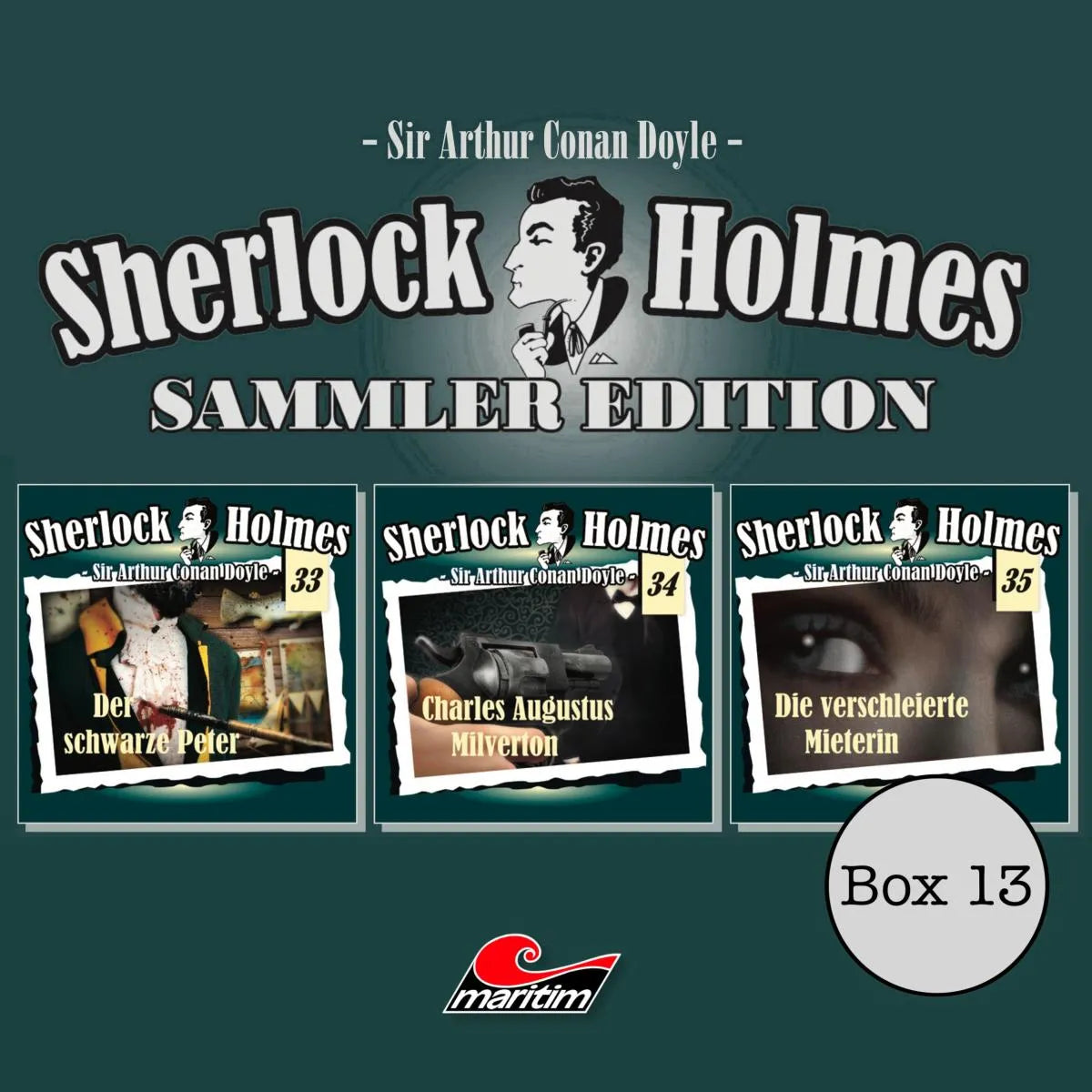Cover: Sammler Edition (Hörbuch Download) von Arthur Conan Doyle