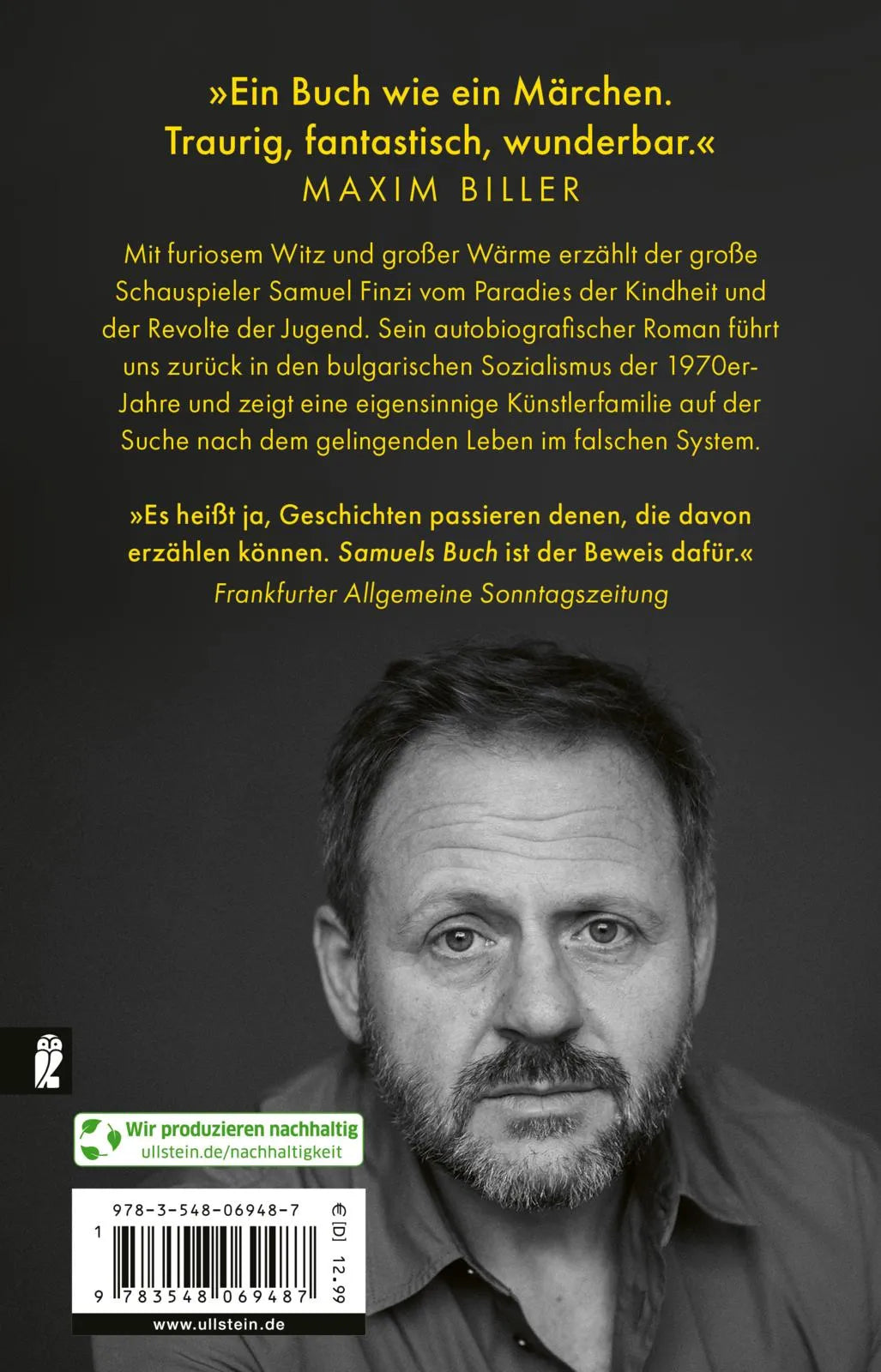 Rückseite: Samuels Buch (Taschenbuch)