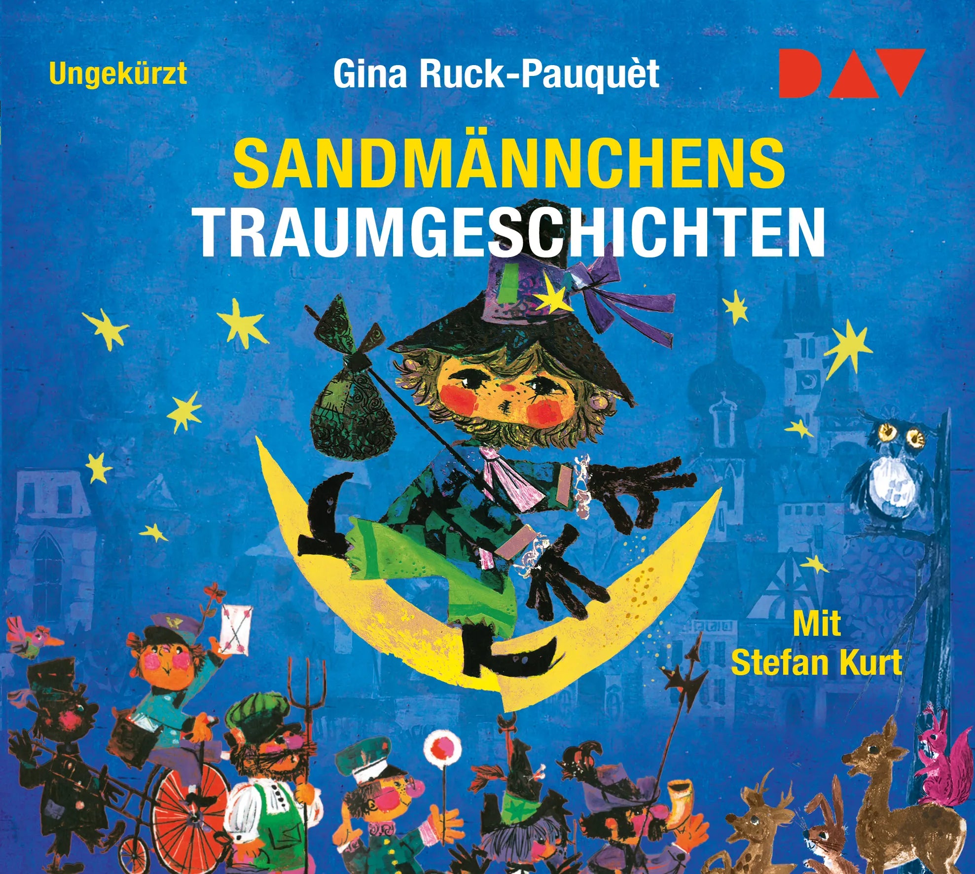 Buchcover von 'Sandmännchens Traumgeschichten' - Hörbuch (CD) von Gina Ruck-Pauquèt