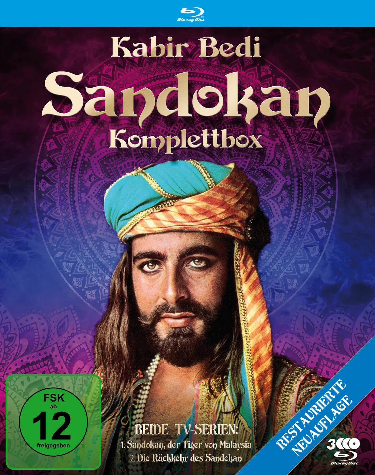 Sandokan - Komplettbox: Restored Version - Blu-ray Disc