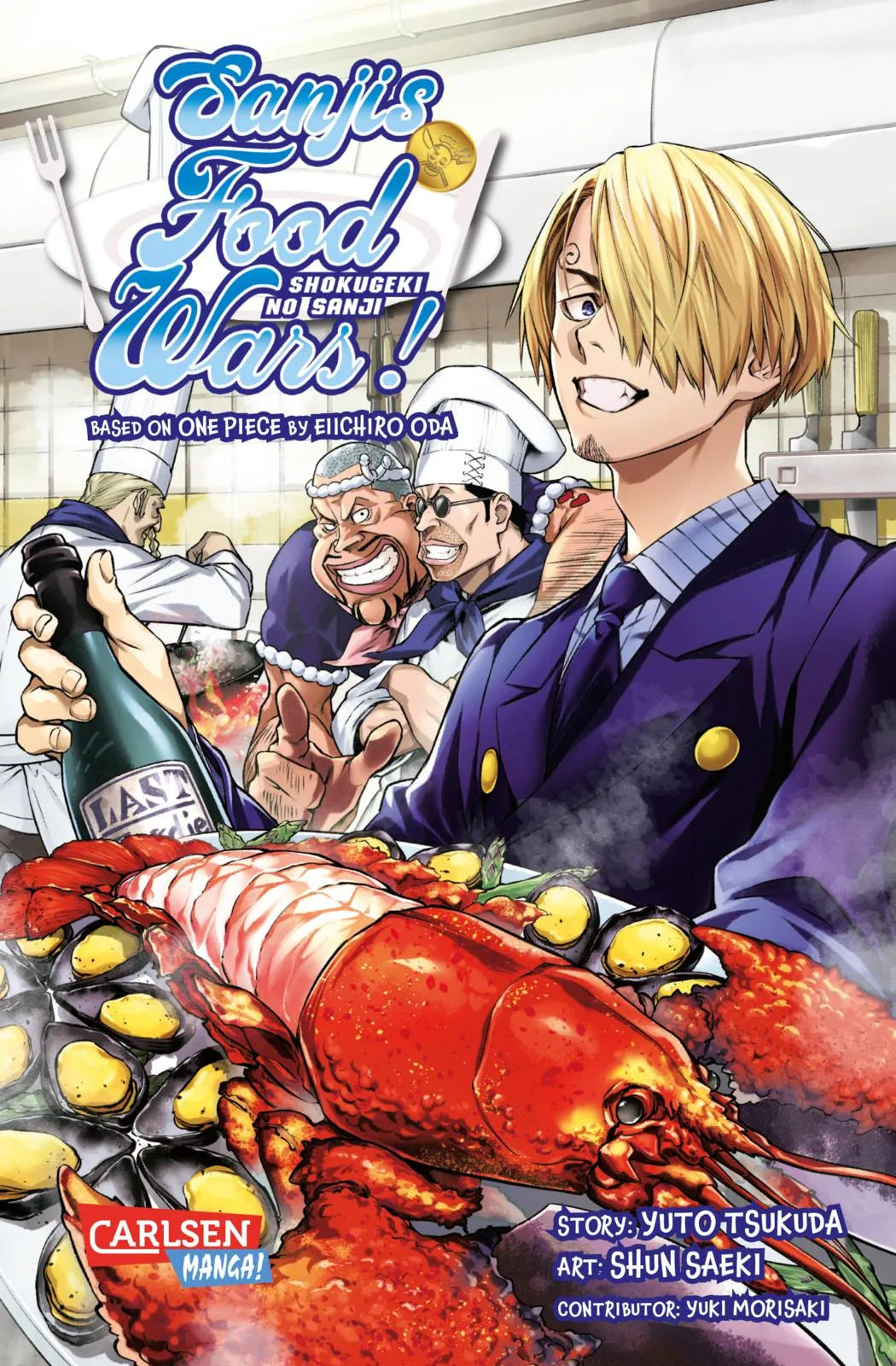 Buchcover von 'Sanjis Food Wars' - Taschenbuch von Eiichiro Oda