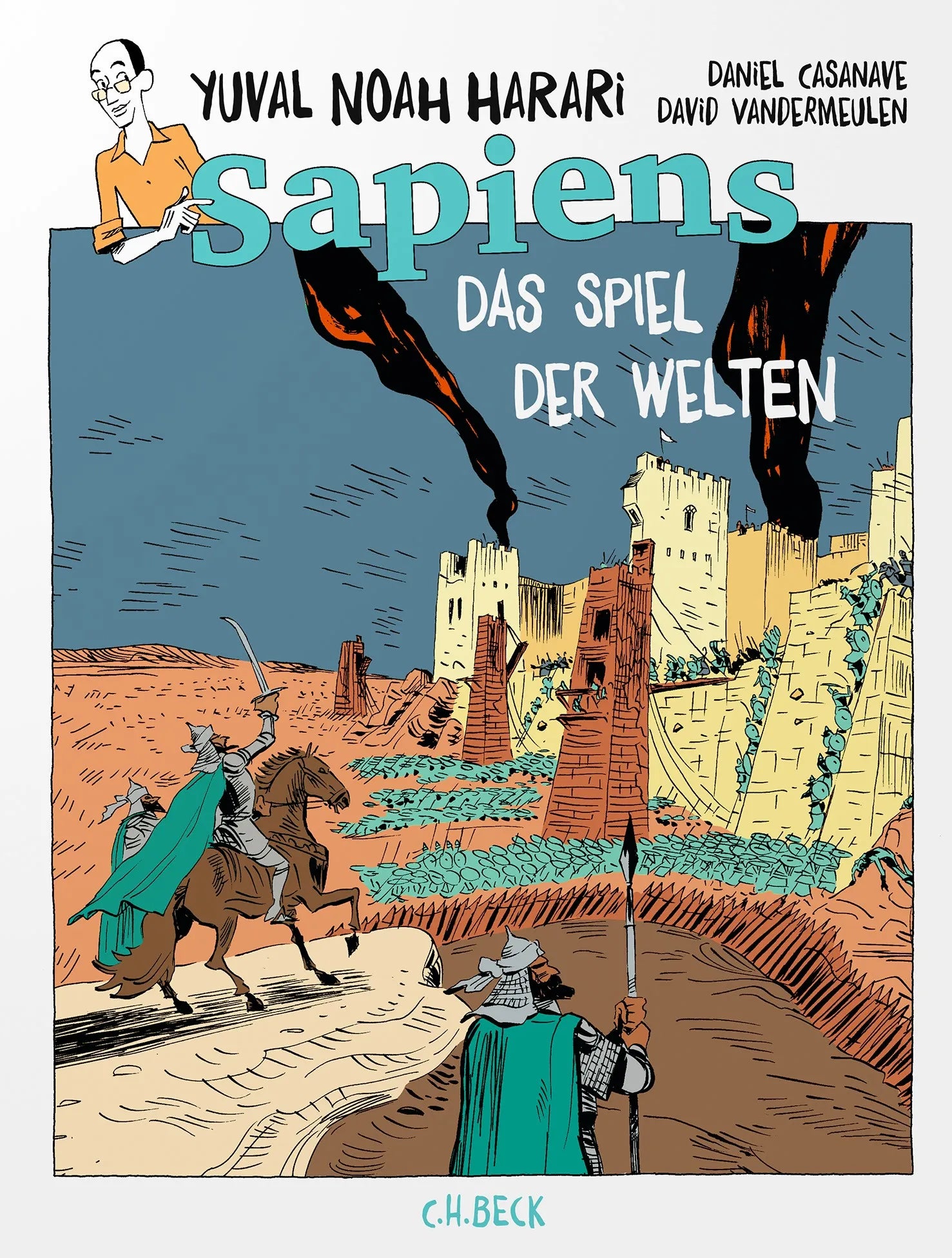 Buchcover von 'Sapiens - Das Spiel der Welten' - Gebundene Ausgabe von Yuval Noah Harari
