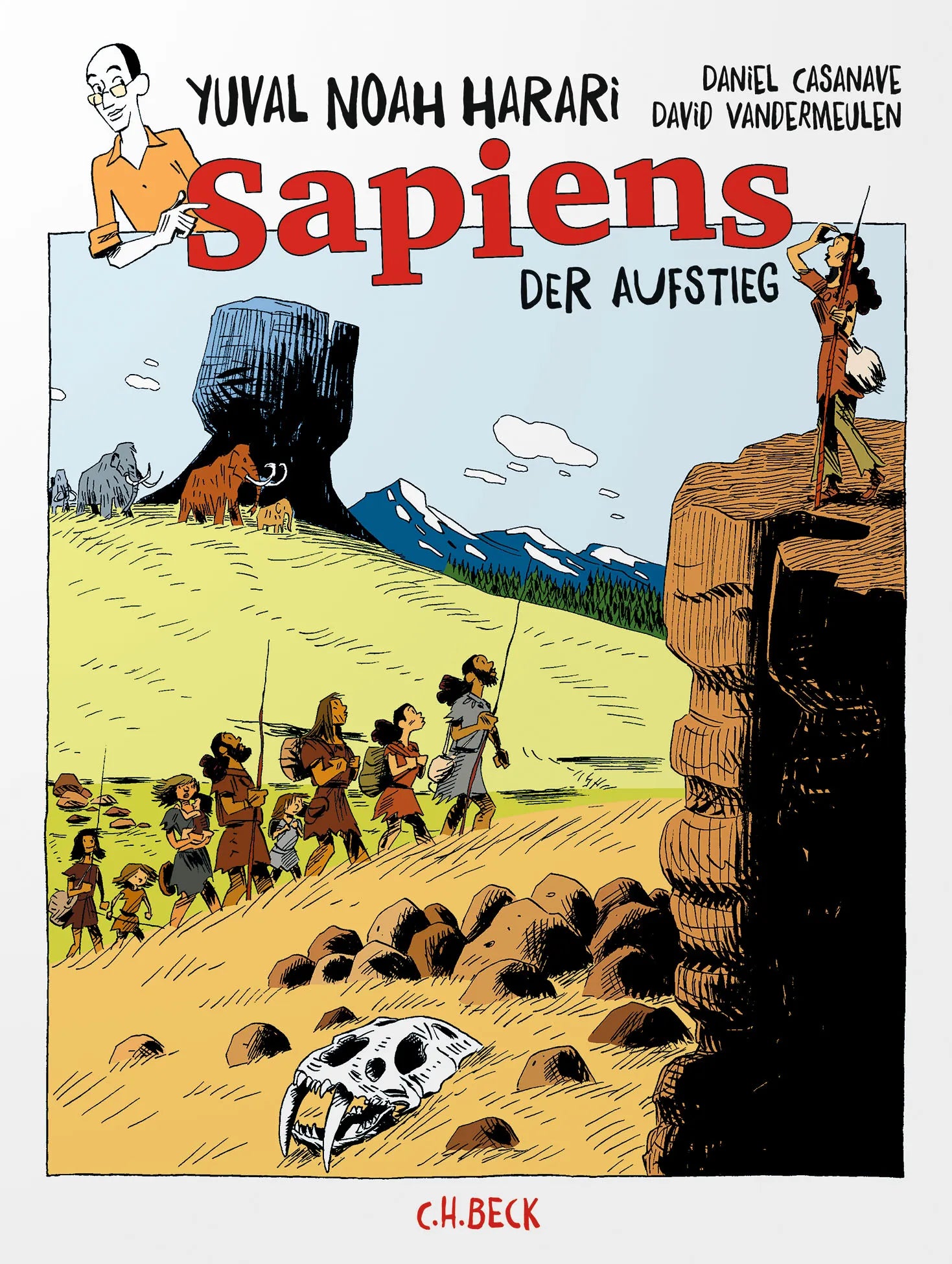 Buchcover von 'Sapiens - Der Aufstieg' - Gebundene Ausgabe von Yuval Noah Harari