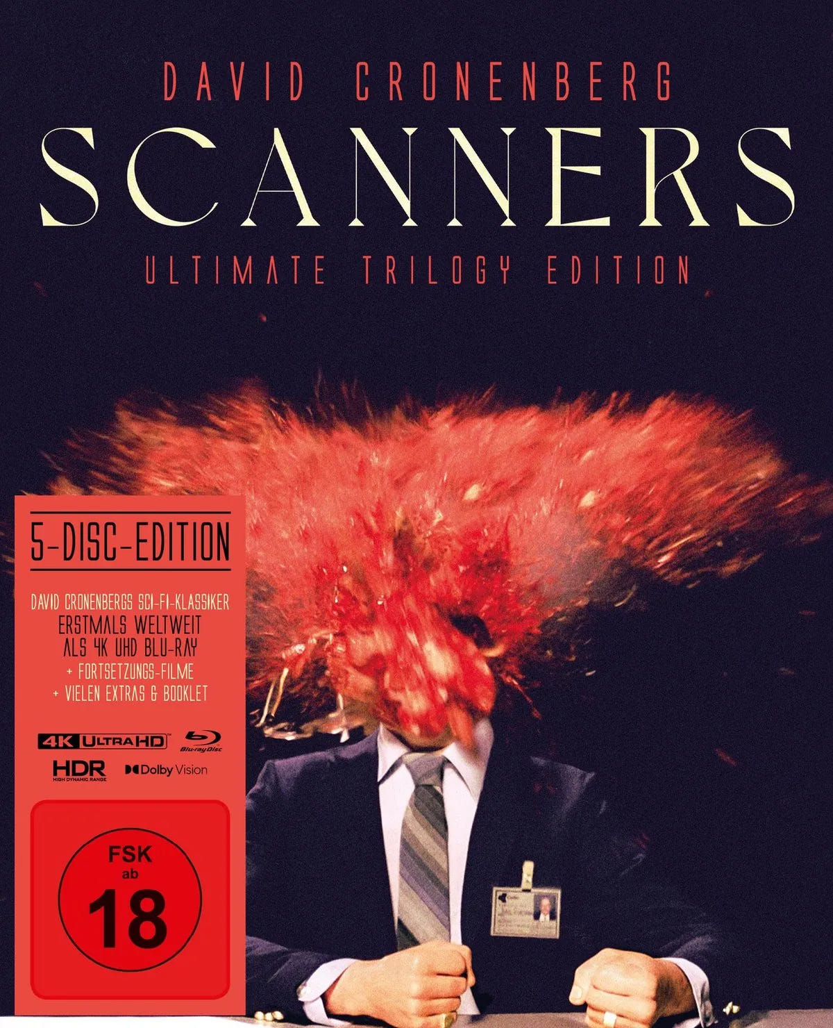Scanners - Ultimate Edition - Blu-ray 4K Ultra HD