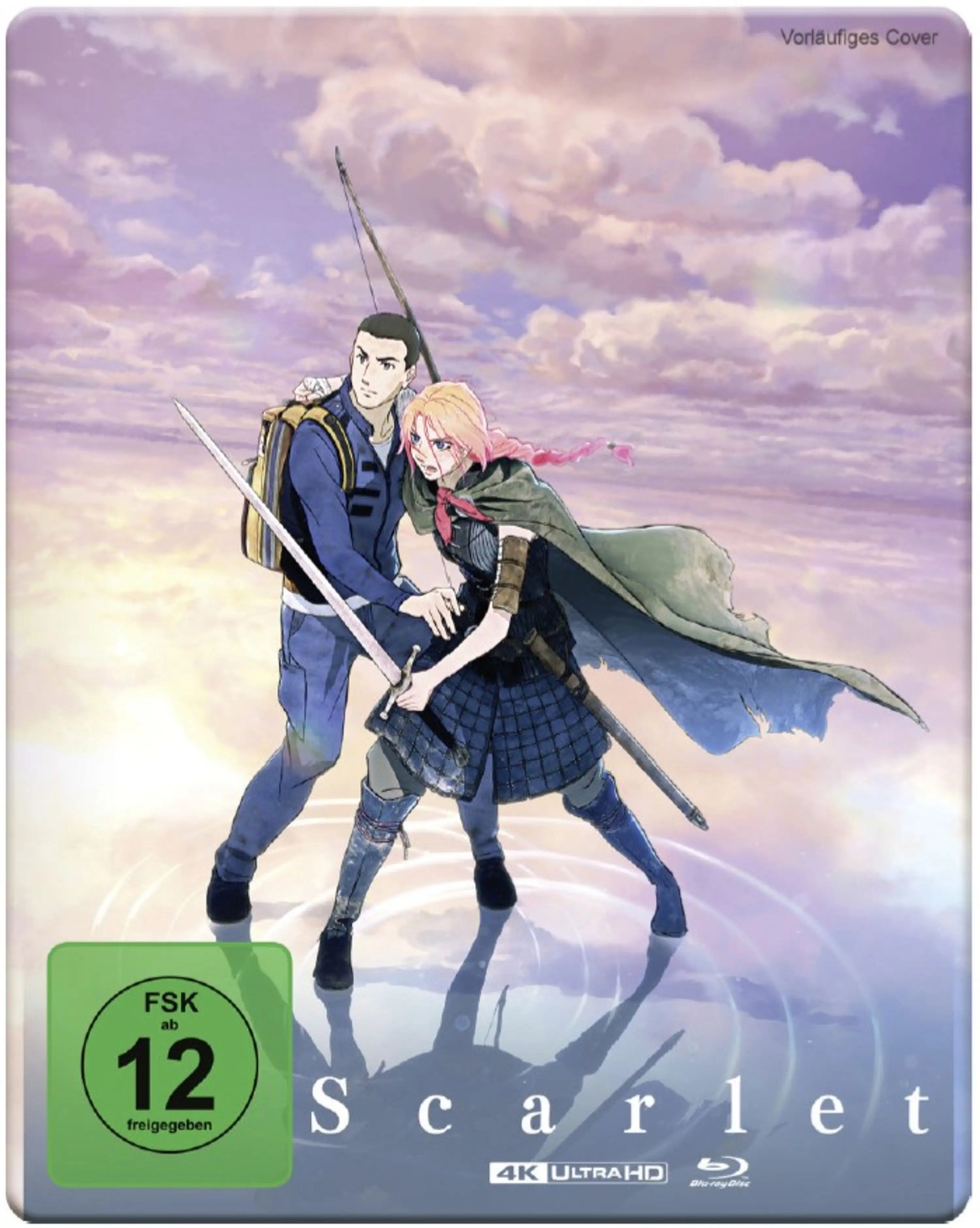 Scarlet Steelbook 4K UHD Blu-ray Cover – Frontcover Bild