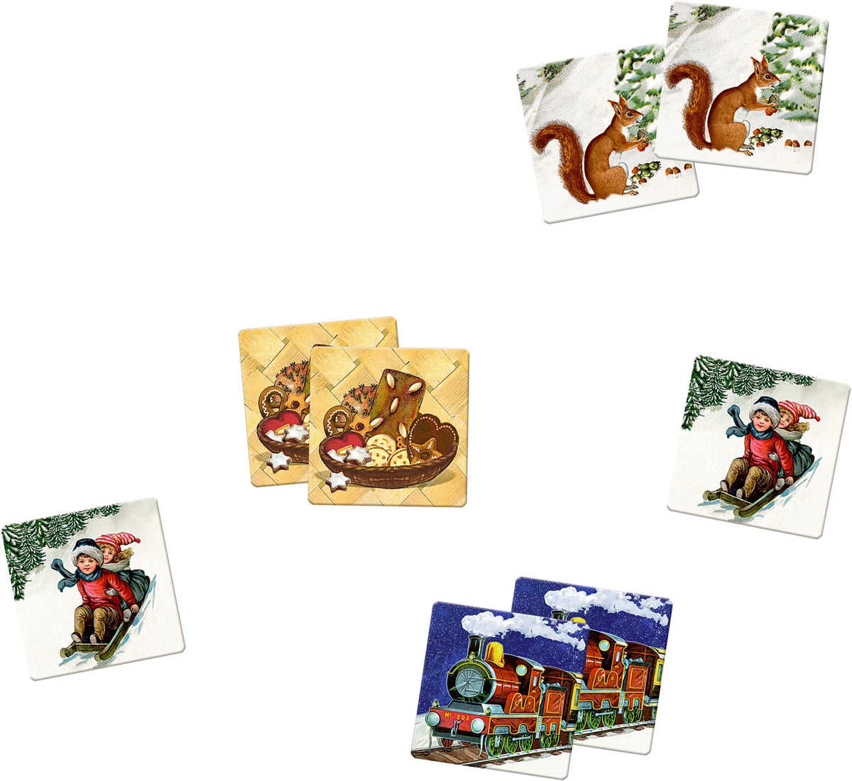 Schachtelspiel - Nostalgische Weihnachtswelt – Ansicht
