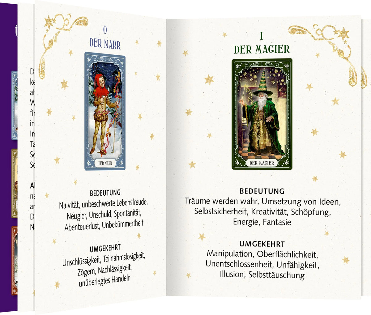 Schachtelspiel – Nostalgisches Weihnachts-Tarot – Ansicht