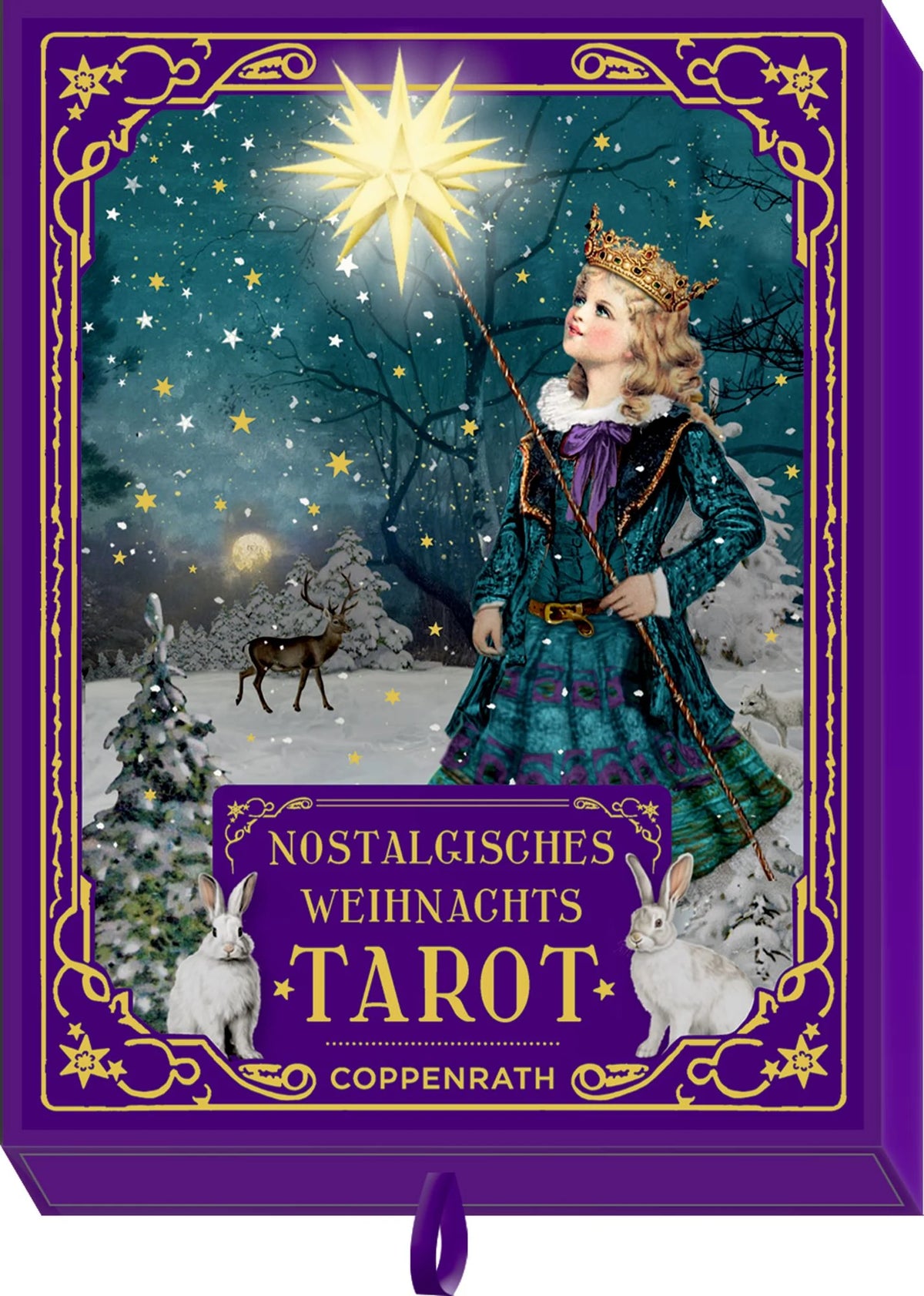 Kartendeck: Schachtelspiel – Nostalgisches Weihnachts-Tarot