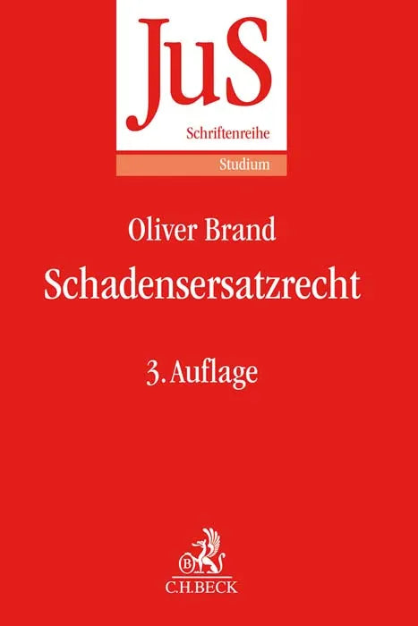 Buchcover von 'Schadensersatzrecht' - Taschenbuch von Oliver Brand