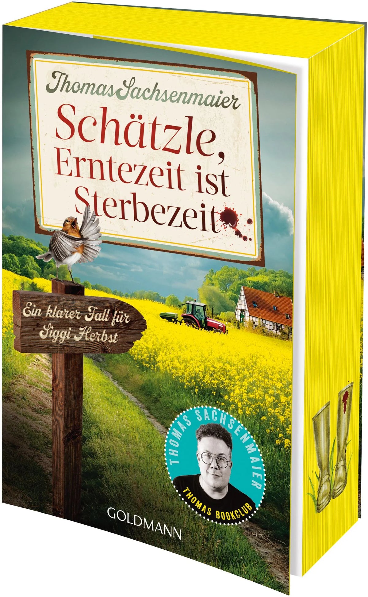 Cover: Schätzle, Erntezeit ist Sterbezeit (Paperback) von Thomas Sachsenmaier