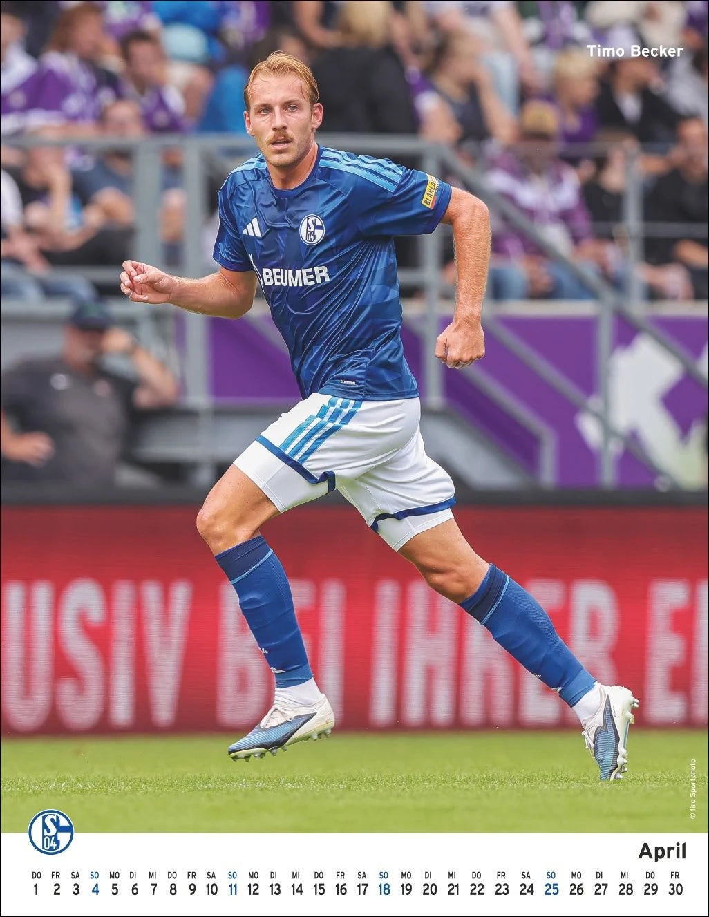 Schalke 04 Posterkalender 2027 – Ansicht