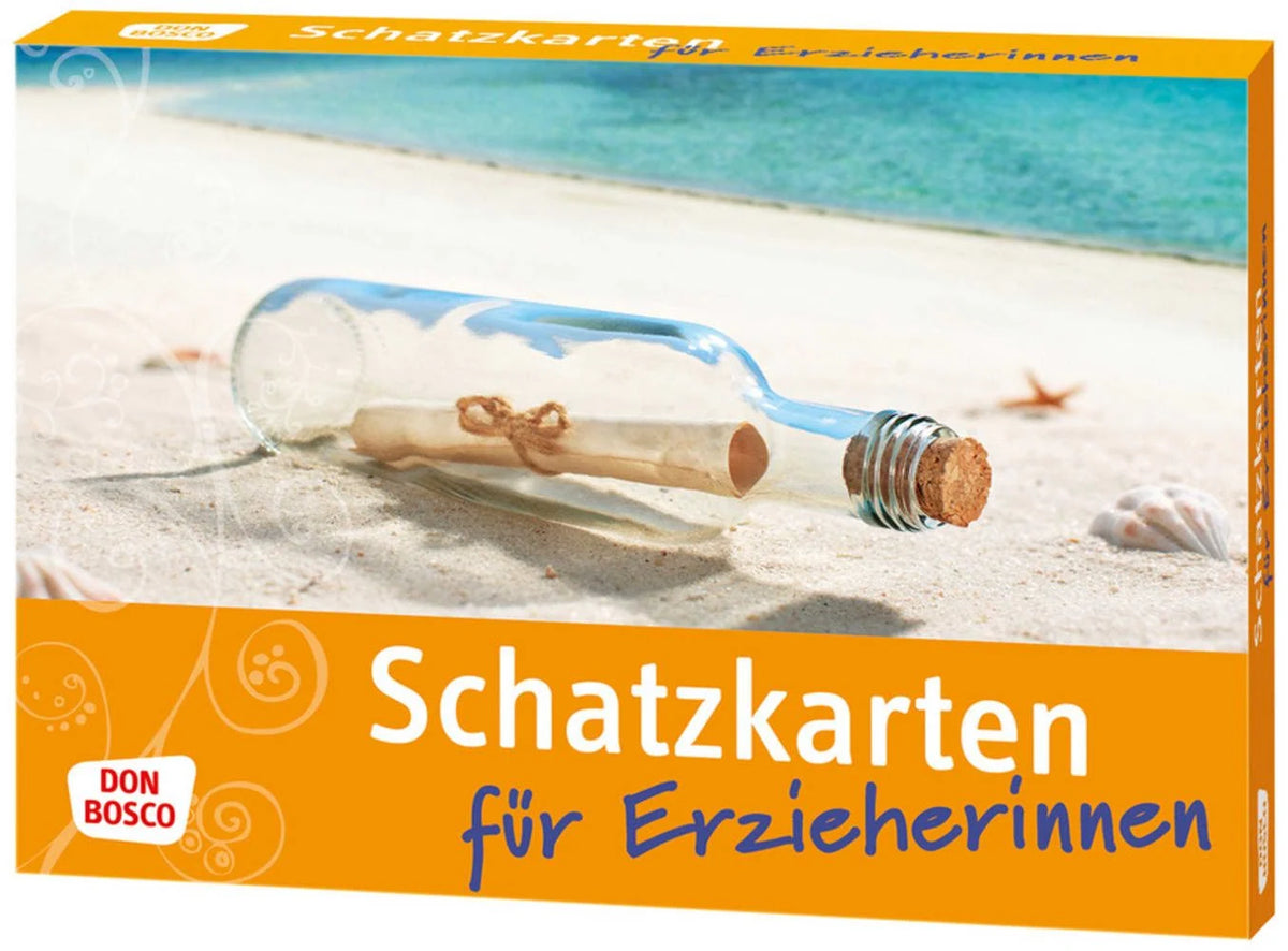 Gesellschaftsspiel: Schatzkarten für Erzieherinnen