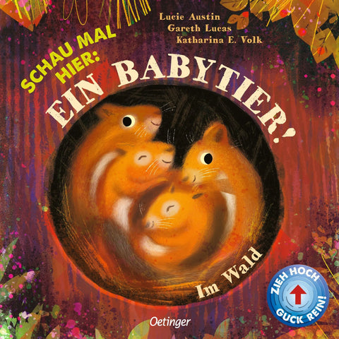 Schau mal hier: ein Babytier!