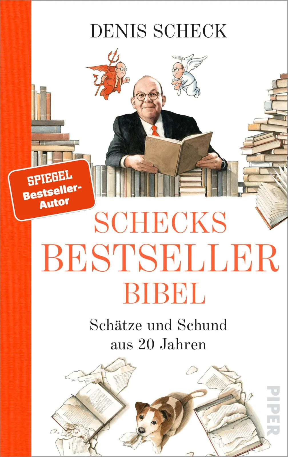 Buchcover von 'Schecks Bestsellerbibel' - Gebundene Ausgabe von Denis Scheck